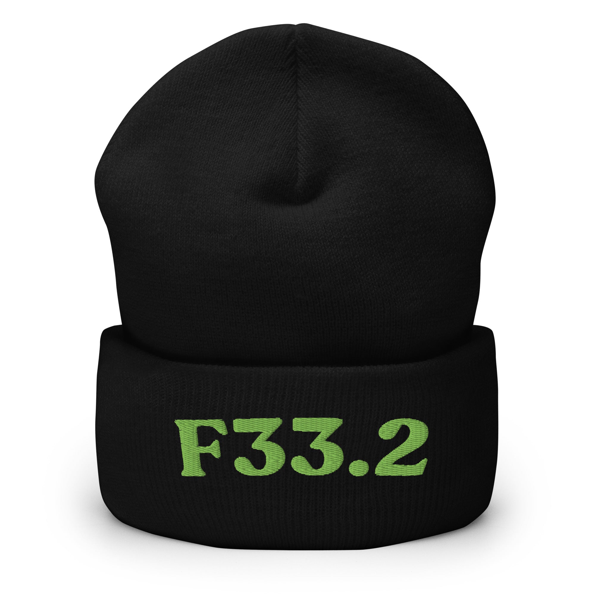 F33.2_cuffed-266_black_kiwi-green_flat2