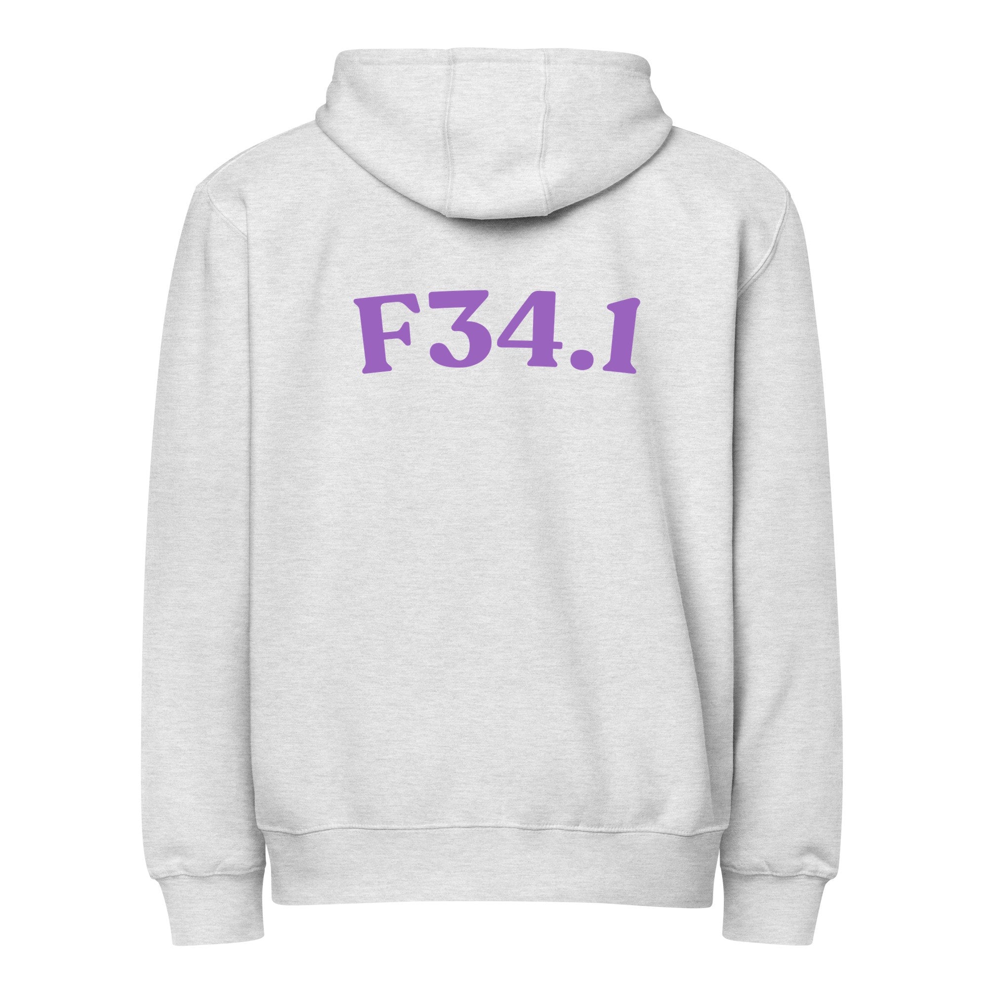 F34.1 | LS14003-back | heather-grey | purple