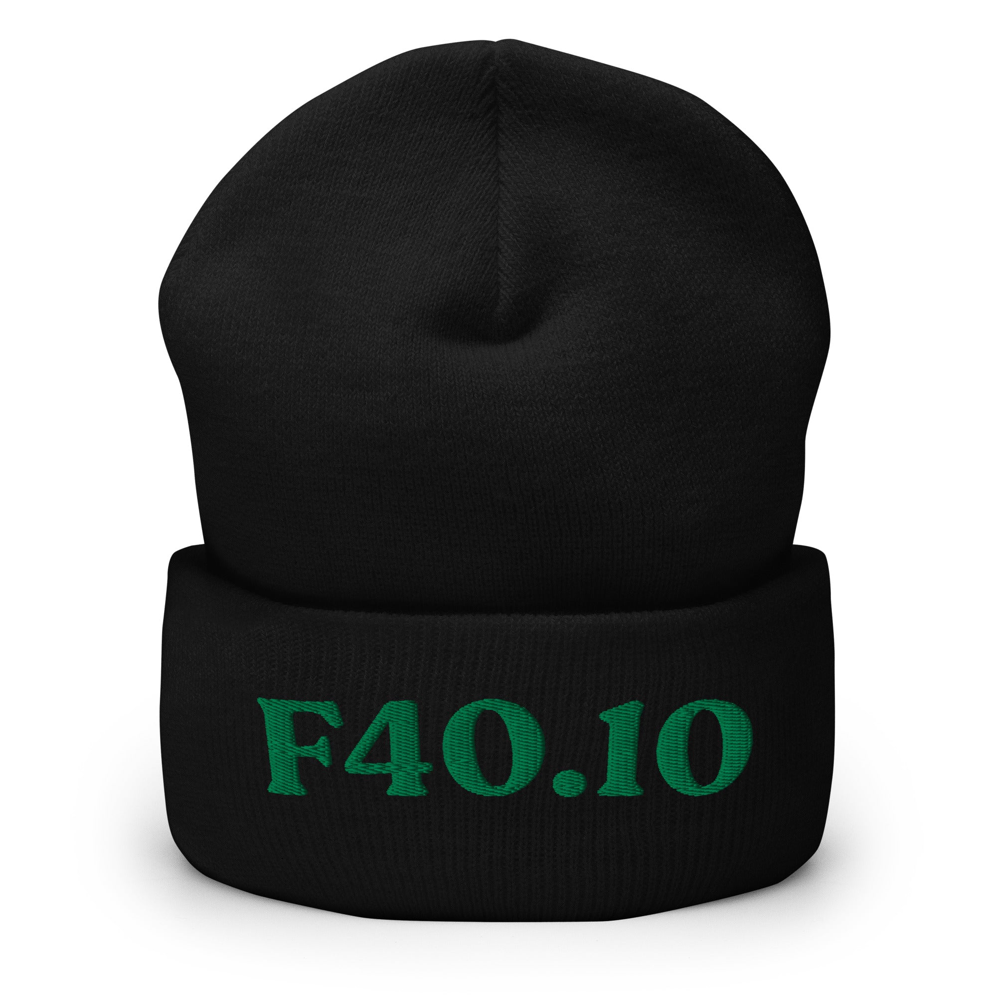 F40.10_cuffed-266_black_kelly-green_flat2