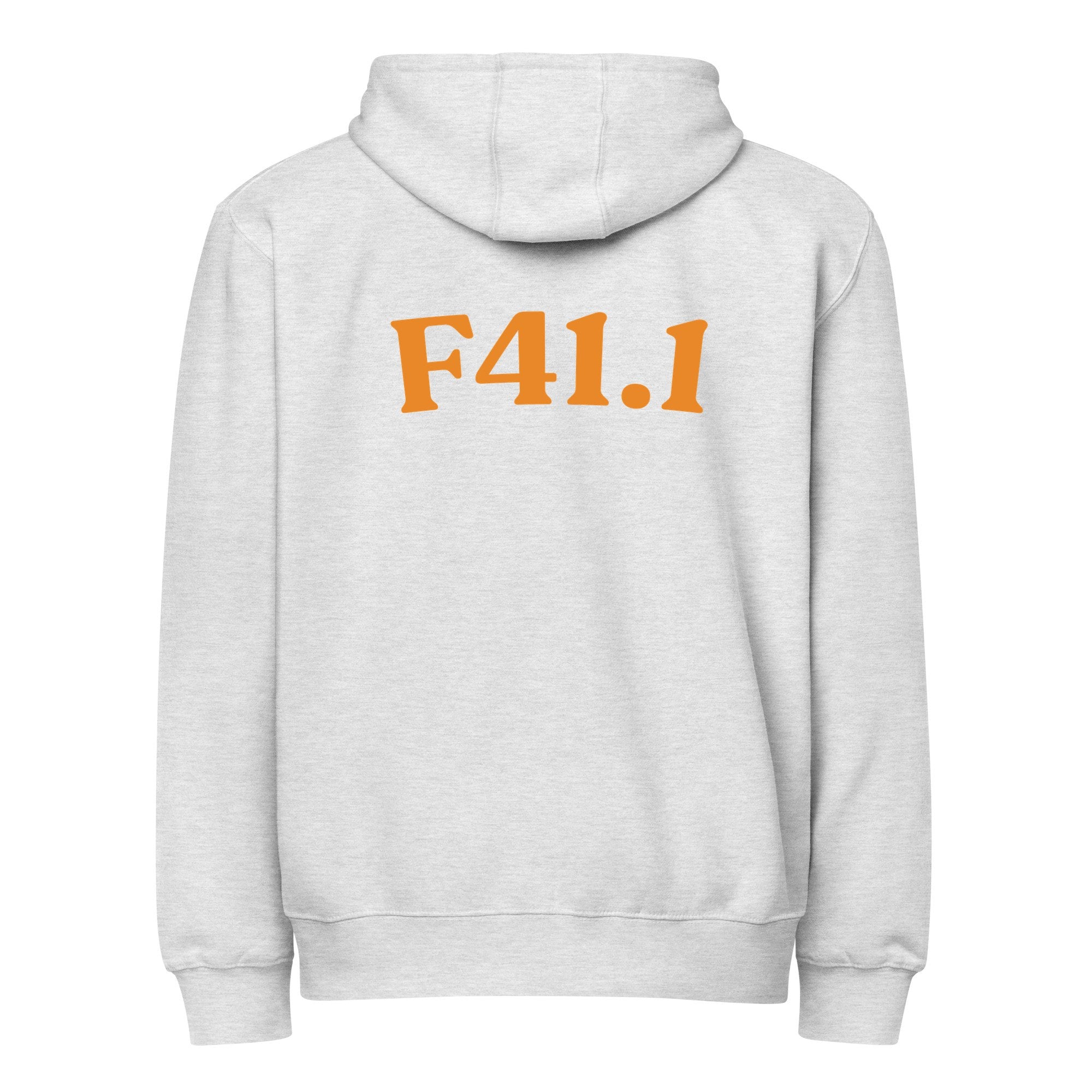 F41.1 | LS14003-back | heather-grey | orange