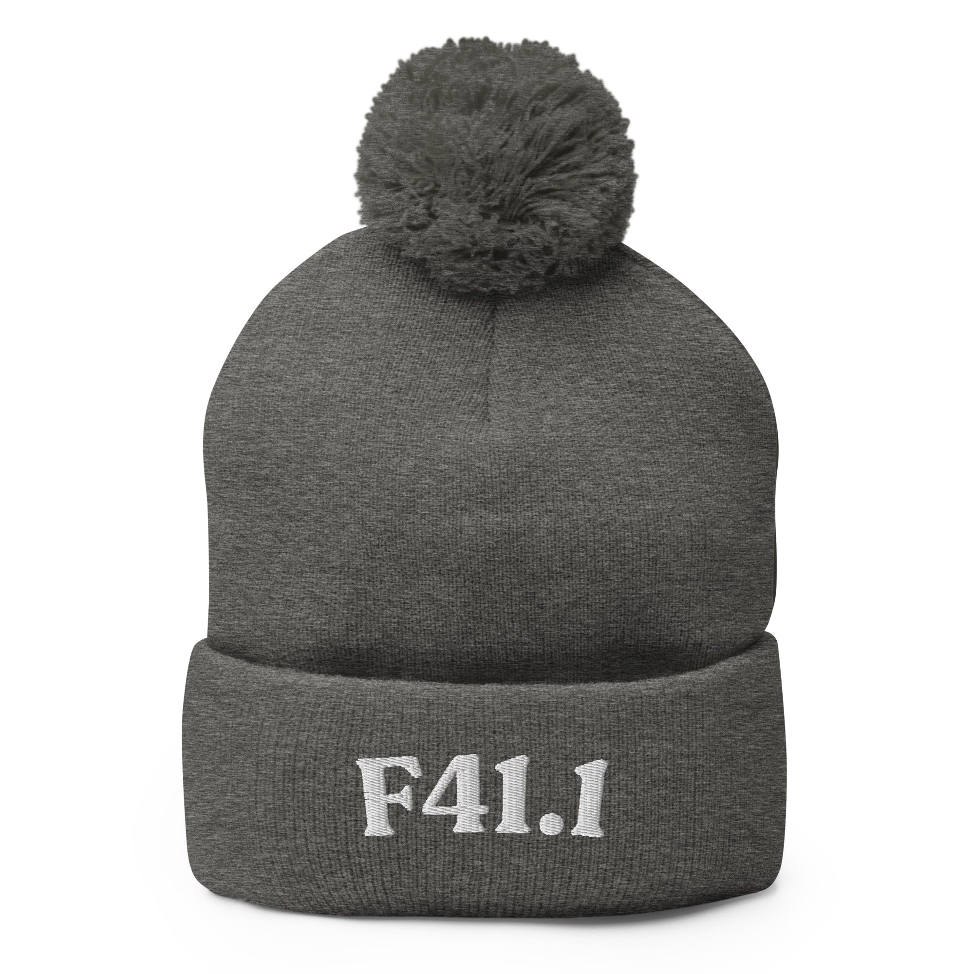 F41.1 | Product 93 | Dark Heather Grey | White
