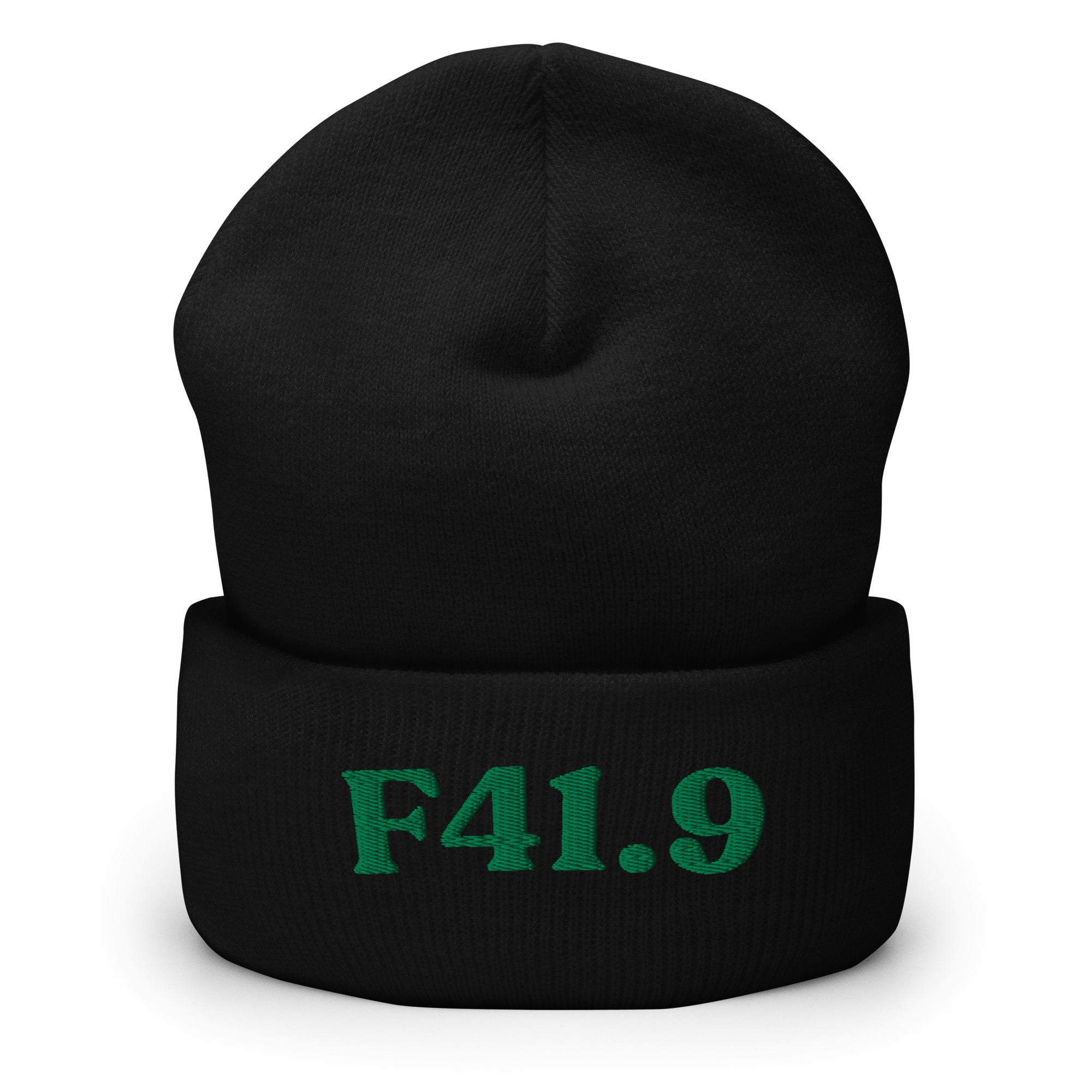 F41.9_cuffed-266_black_kelly-green_flat2