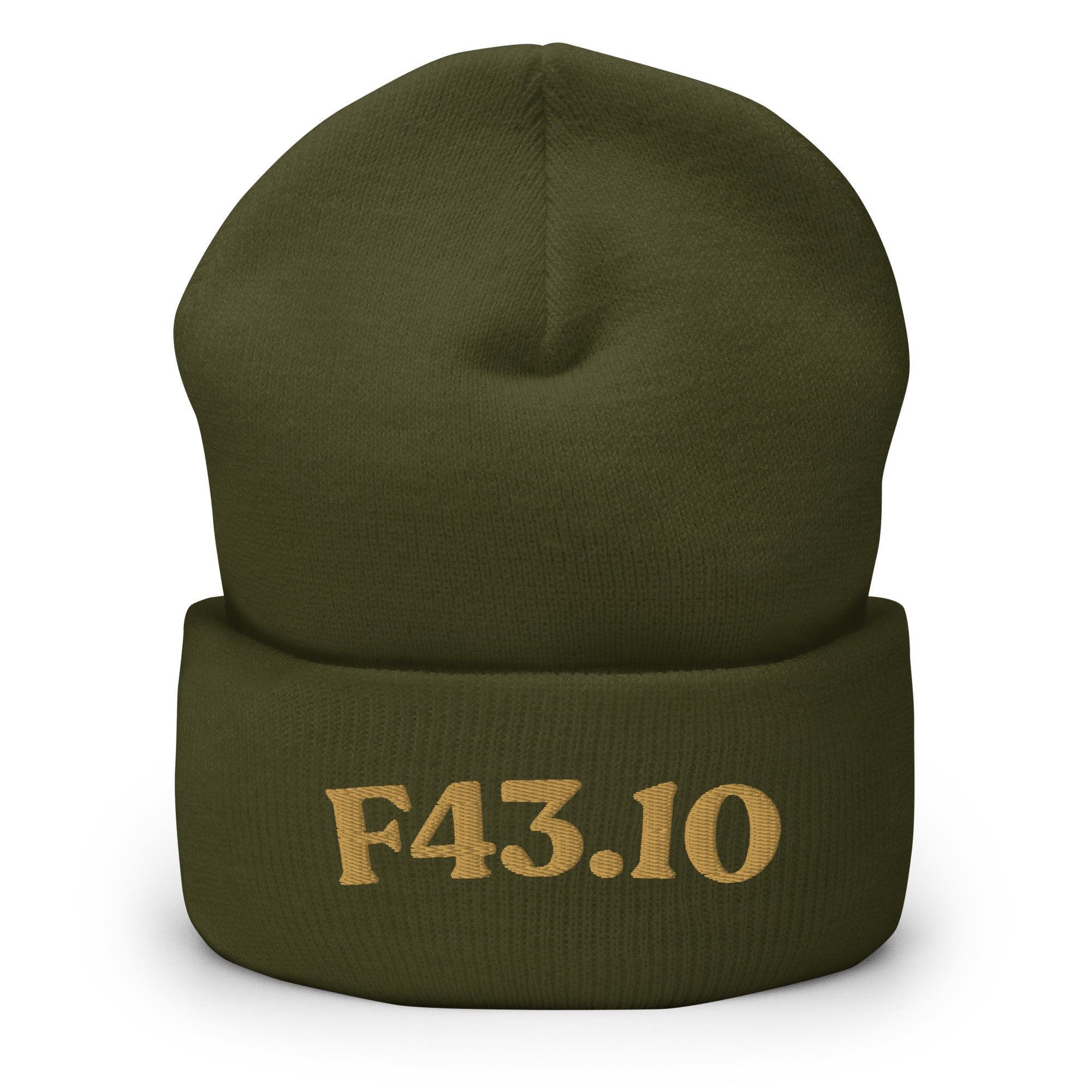 F43.10 cuffed beanie