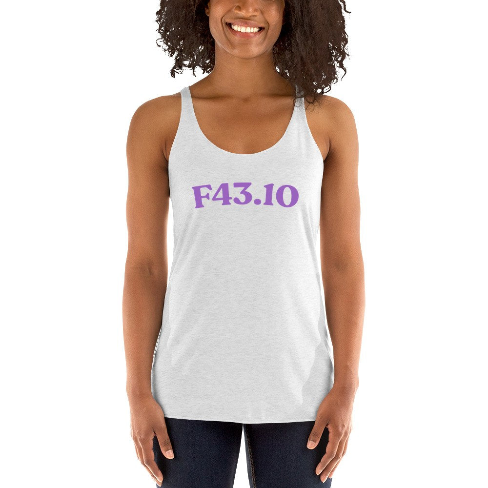 F43.10 | 6733 | heather-white | purple