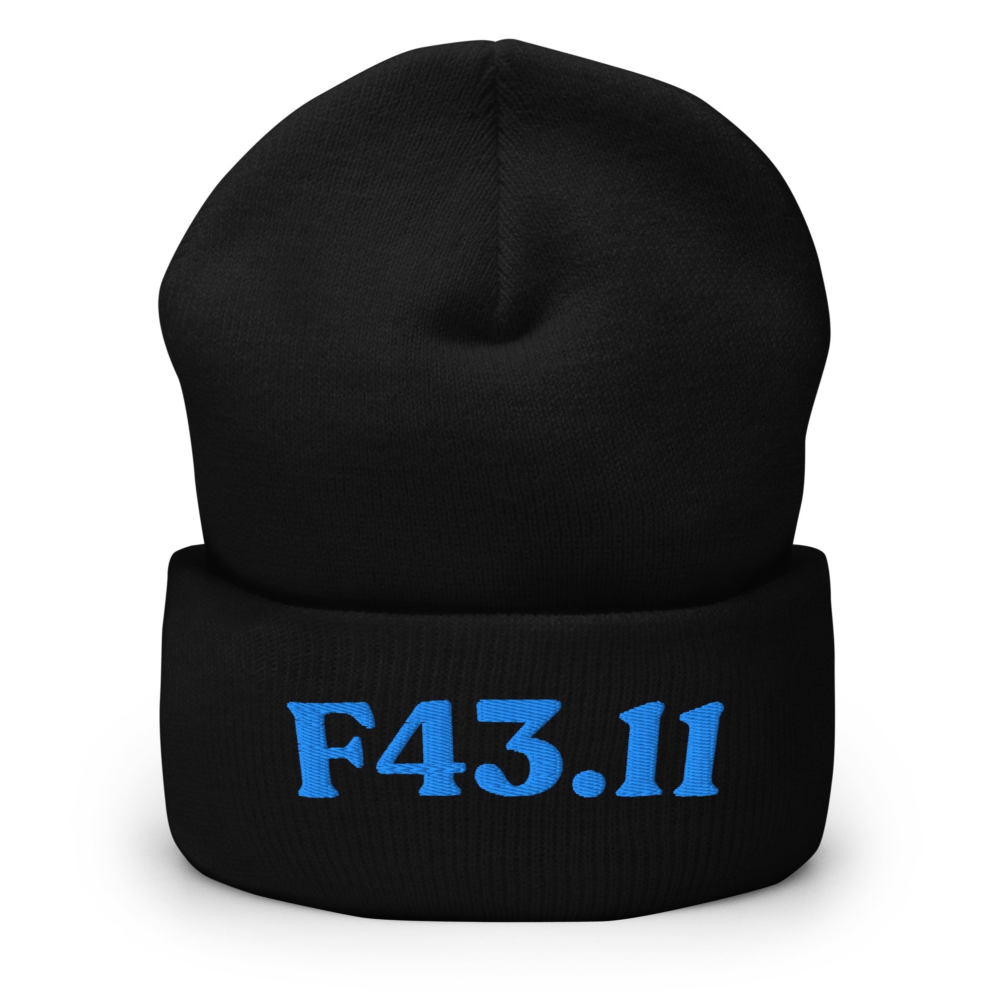 F43.11_cuffed-266_black_aqua-teal_flat2