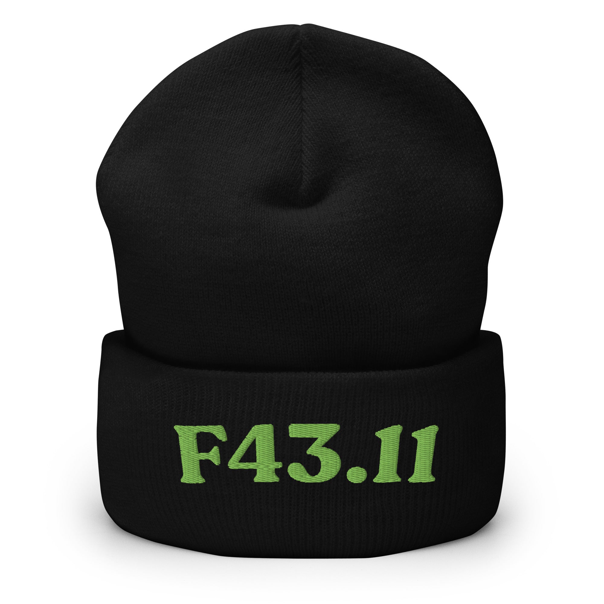 F43.11_cuffed-266_black_kiwi-green_flat2
