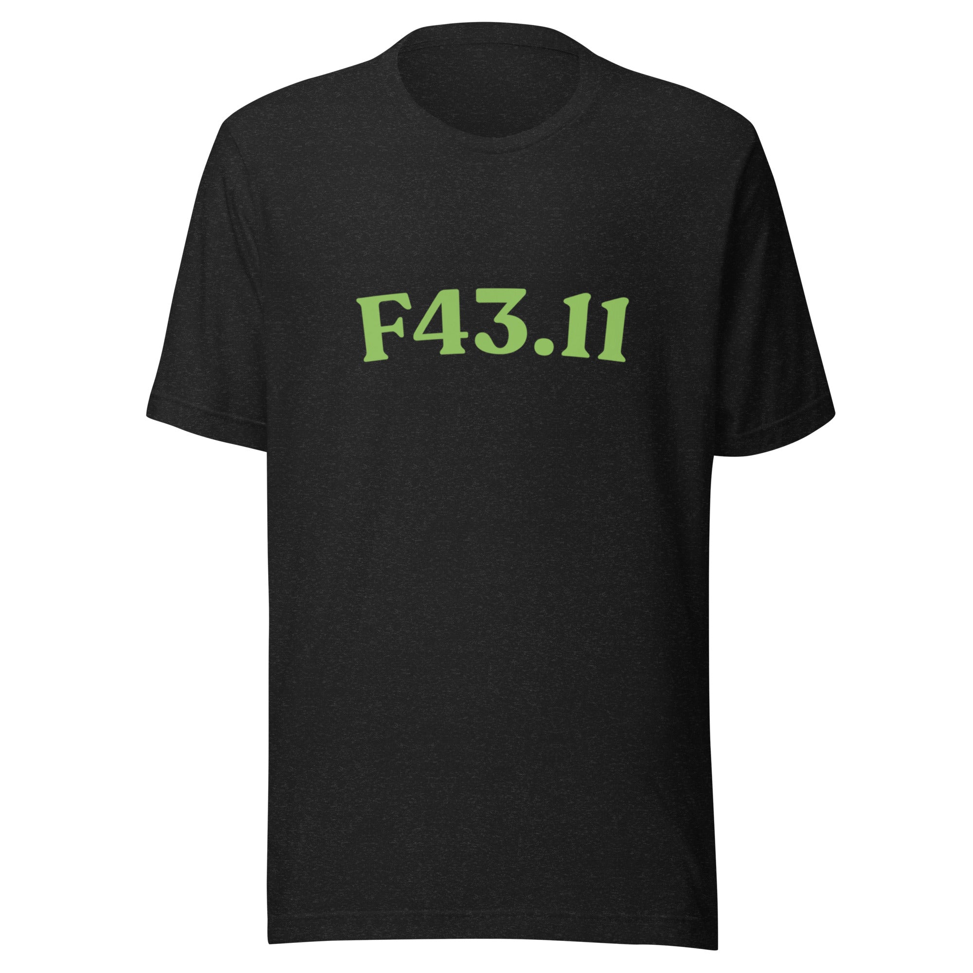 F43.11 | Product 71 | Black Heather | Green