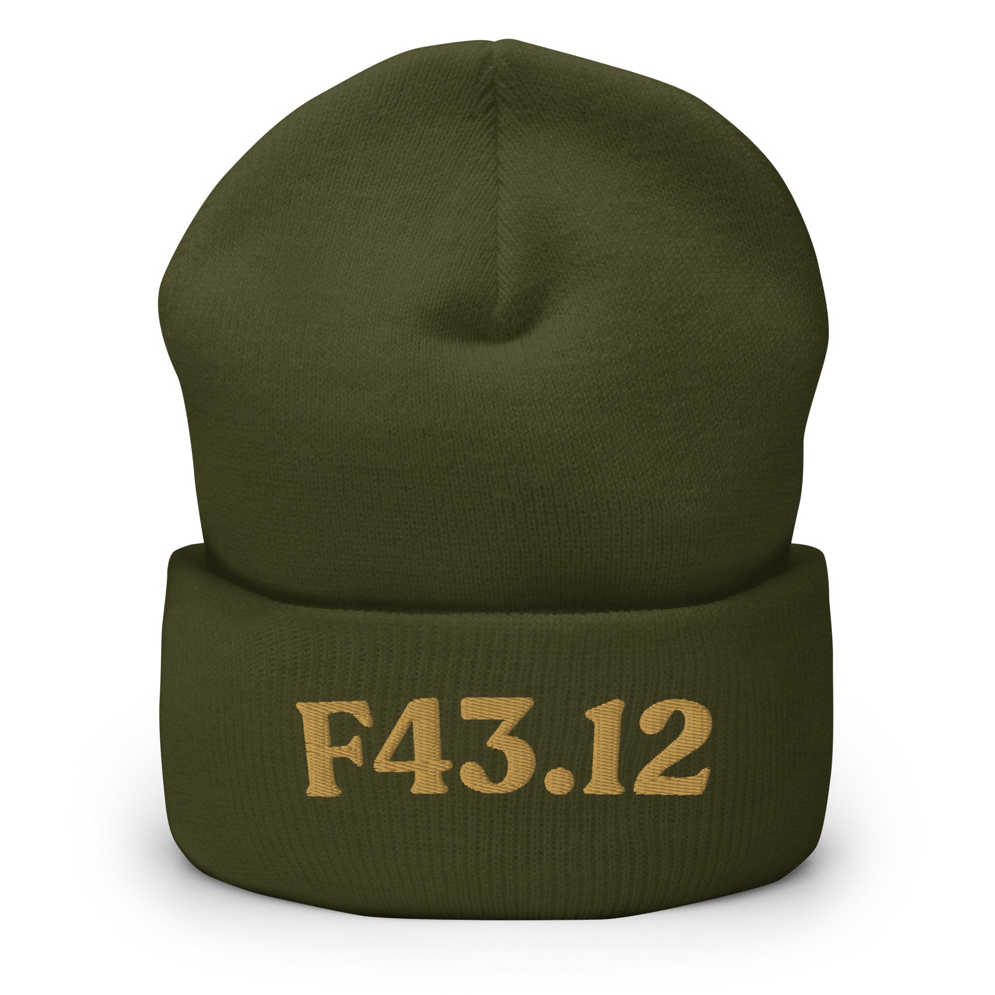 F43.12 cuffed beanie