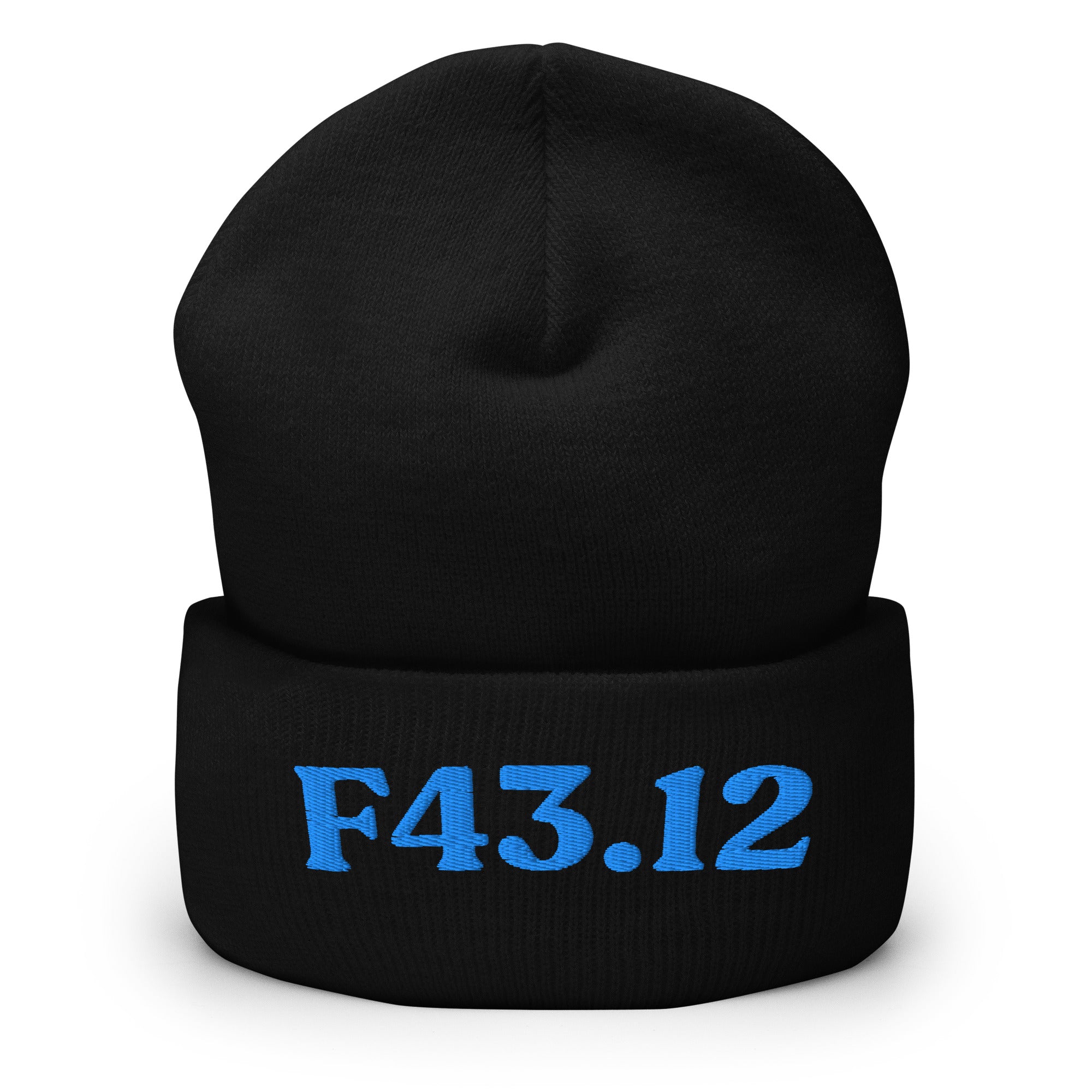 F43.12_cuffed-266_black_aqua-teal_flat2