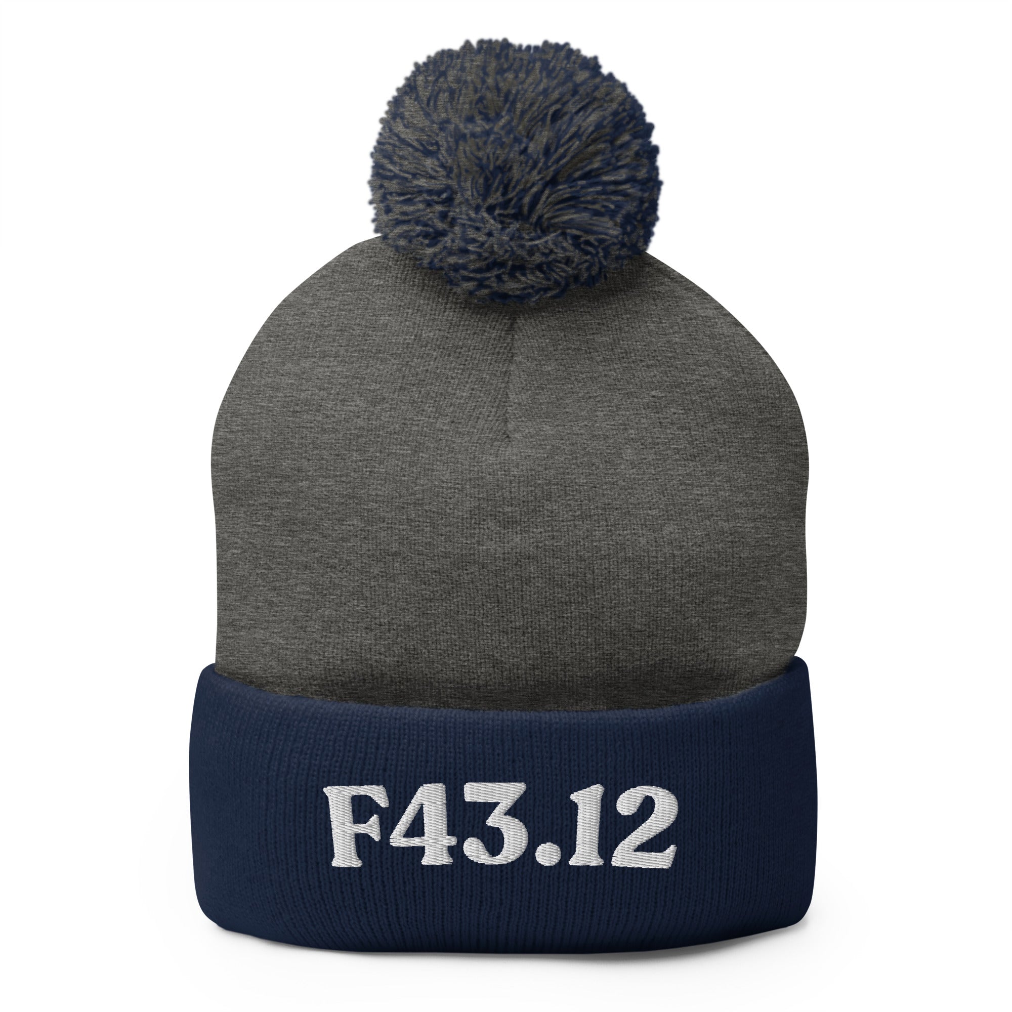 F43.12 | Product 93 | Dark Heather Grey/ Navy | White