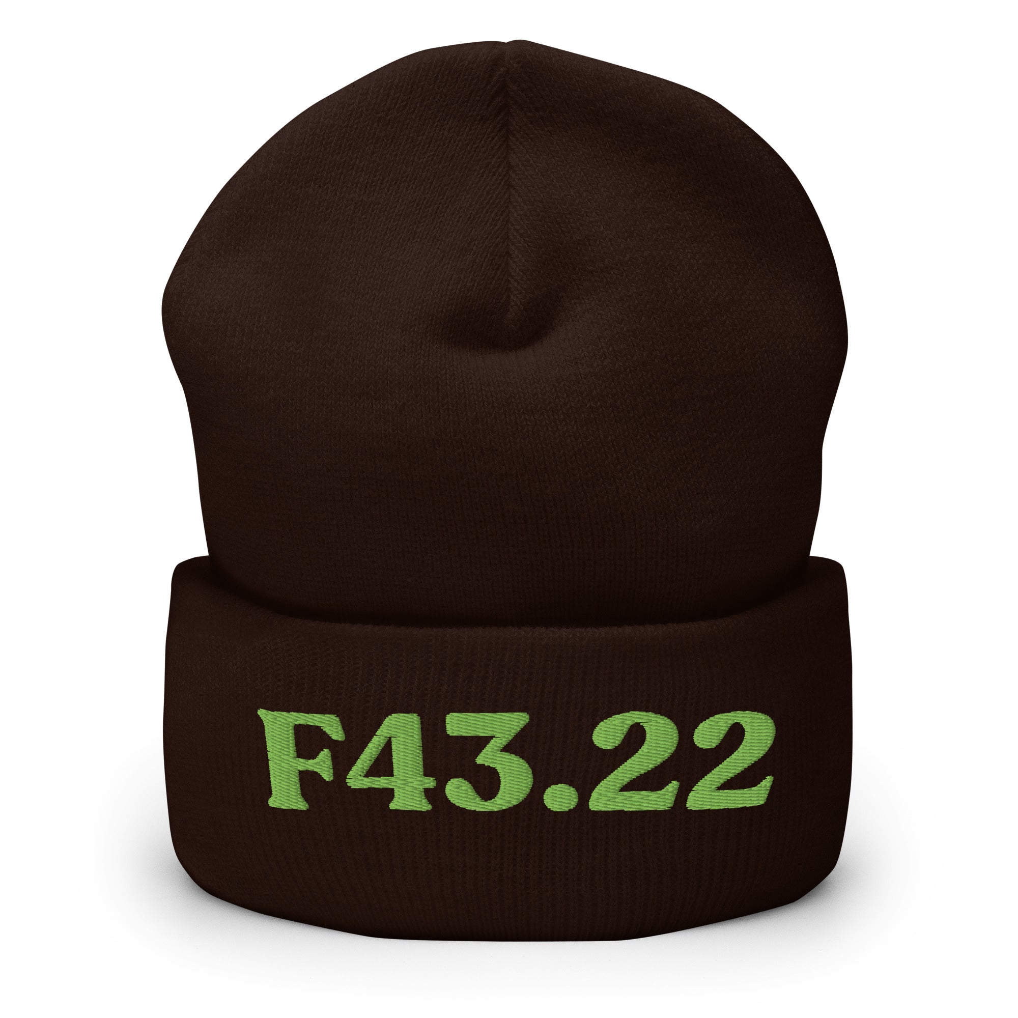 F43.22_cuffed-266_brown_kiwi-green_flat2