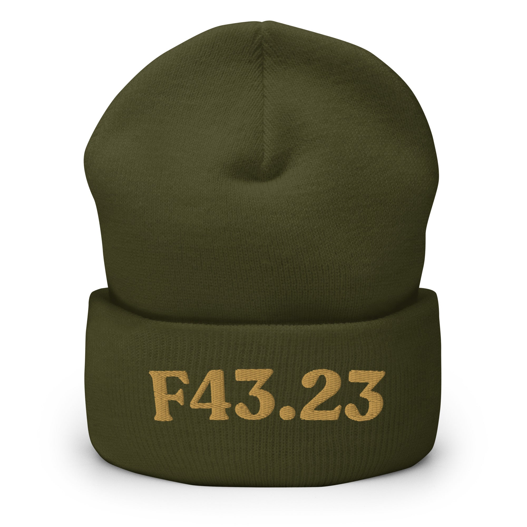 F43.23 cuffed beanie