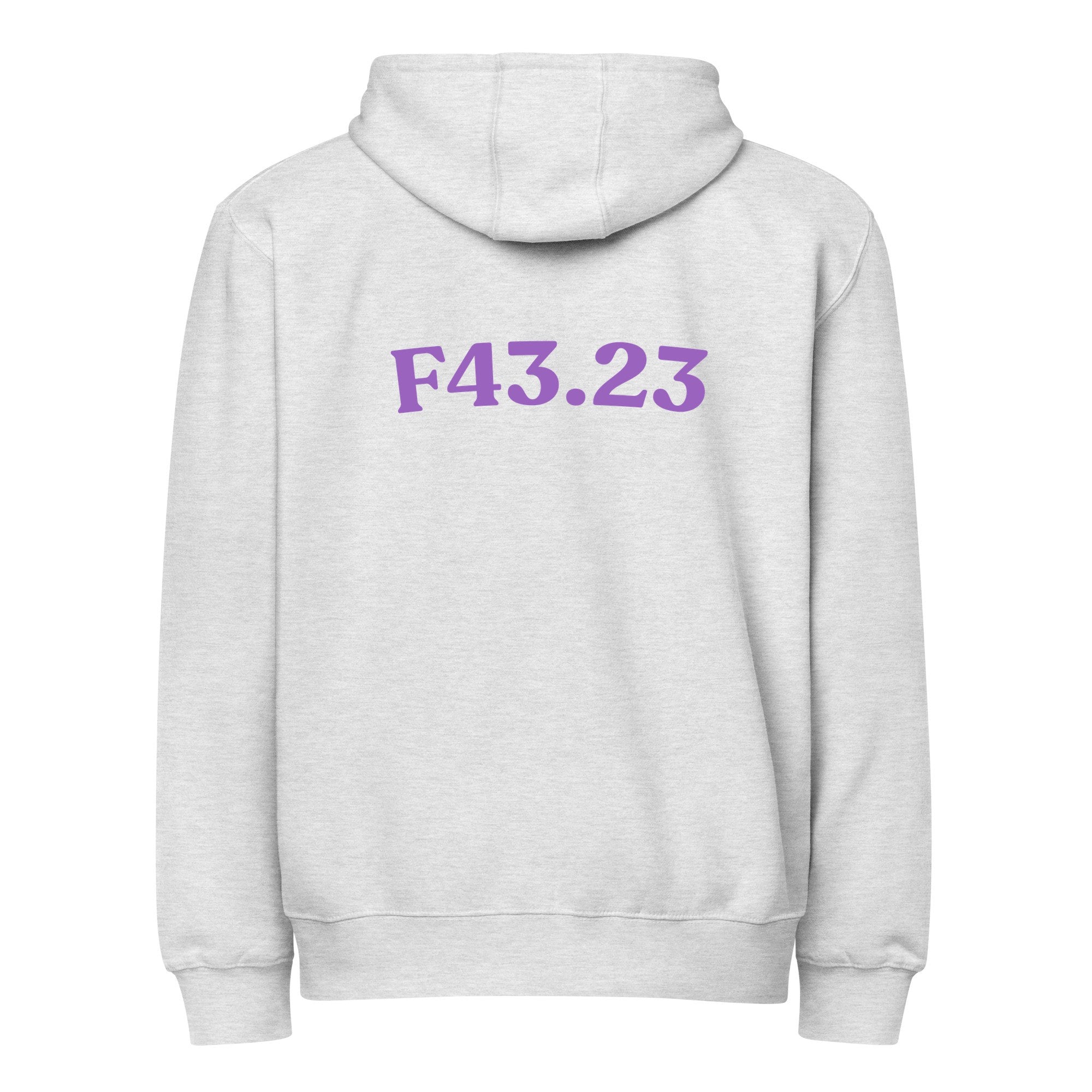 F43.23 | LS14003-back | heather-grey | purple