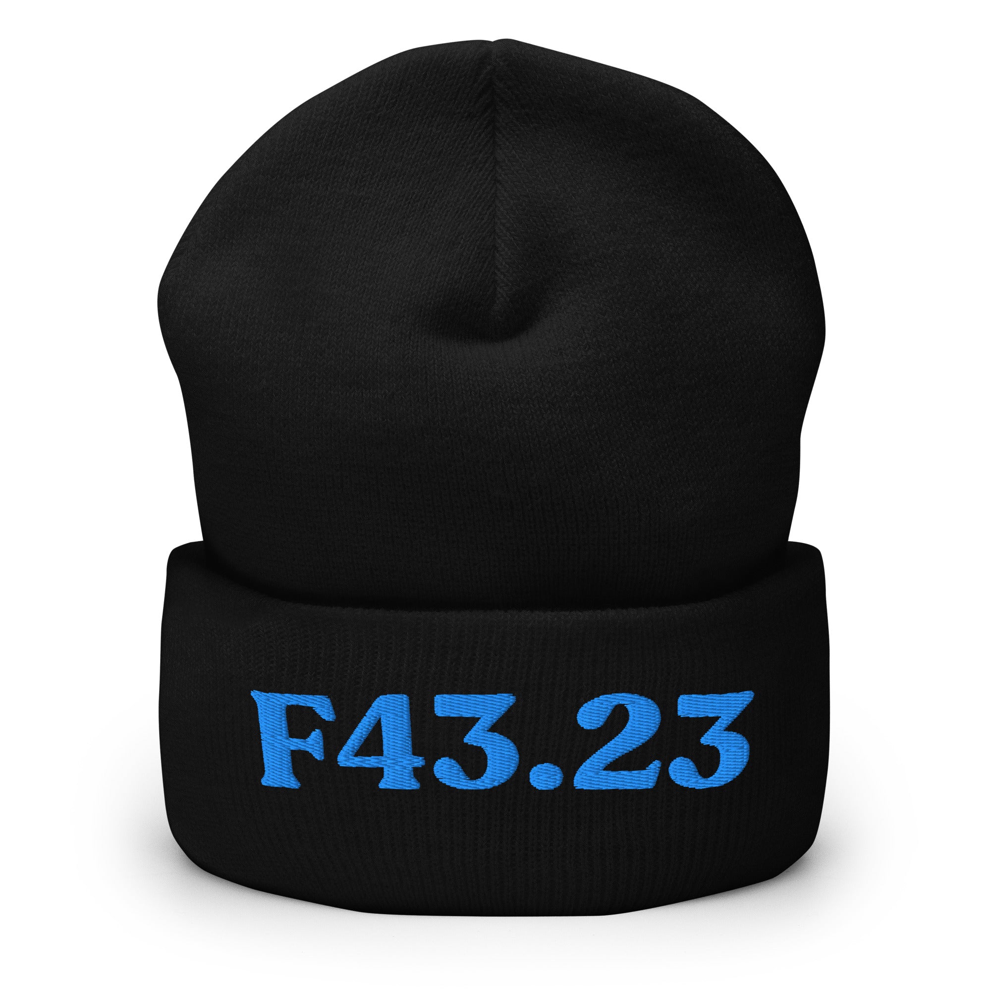 F43.23_cuffed-266_black_aqua-teal_flat2