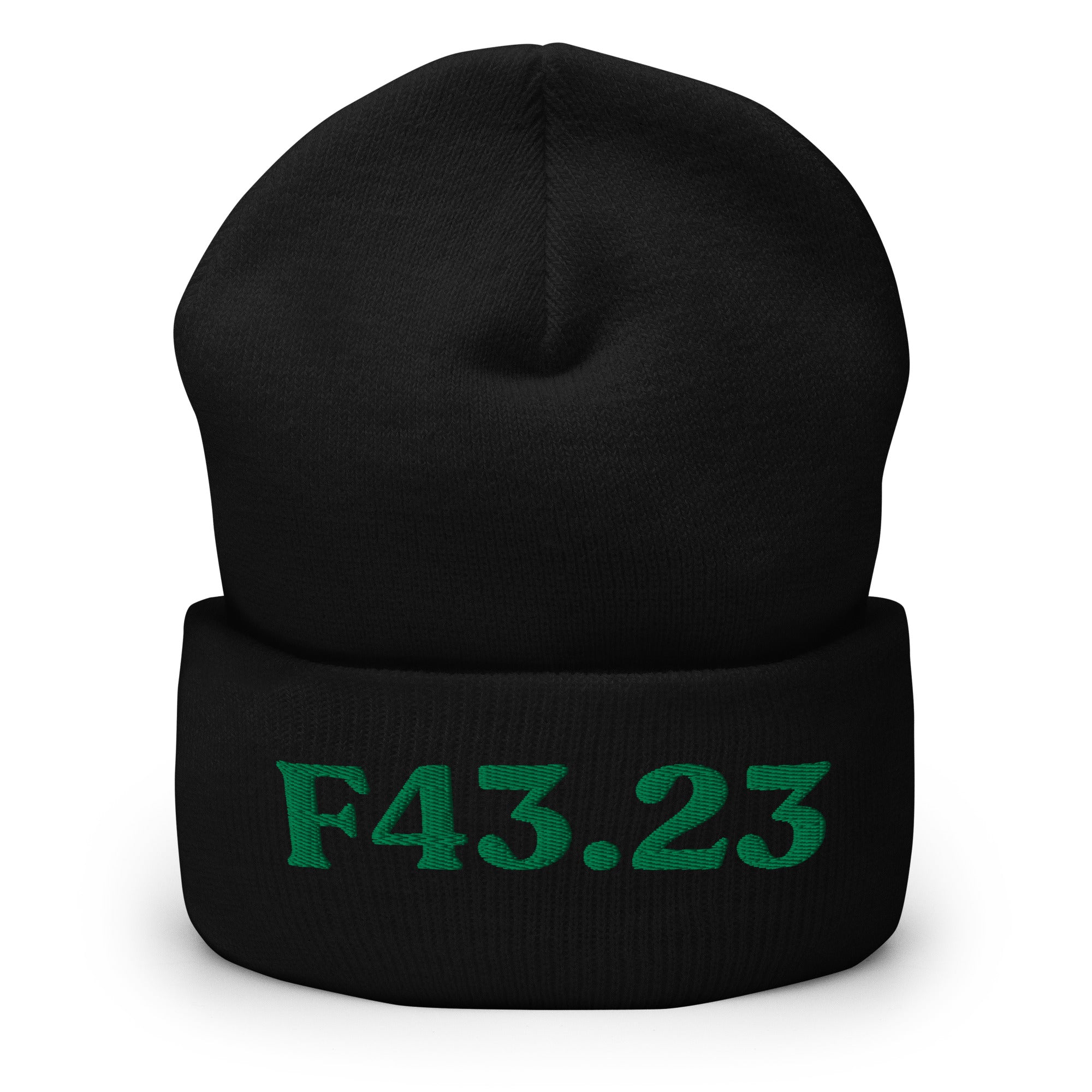 F43.23_cuffed-266_black_kelly-green_flat2