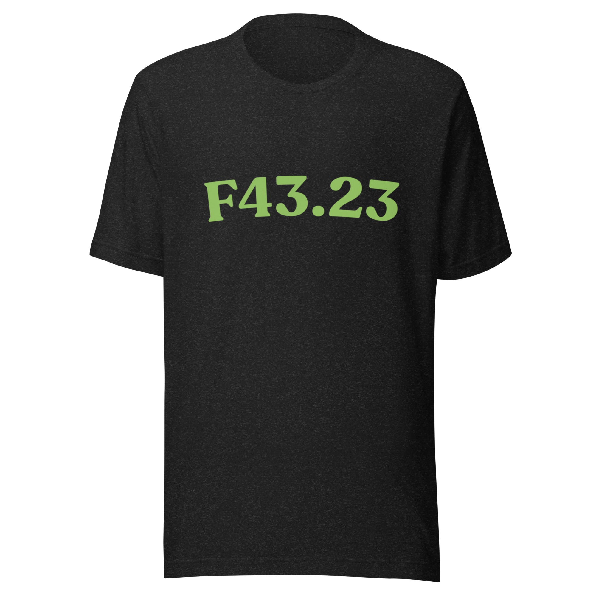 F43.23 | Product 71 | Black Heather | Green
