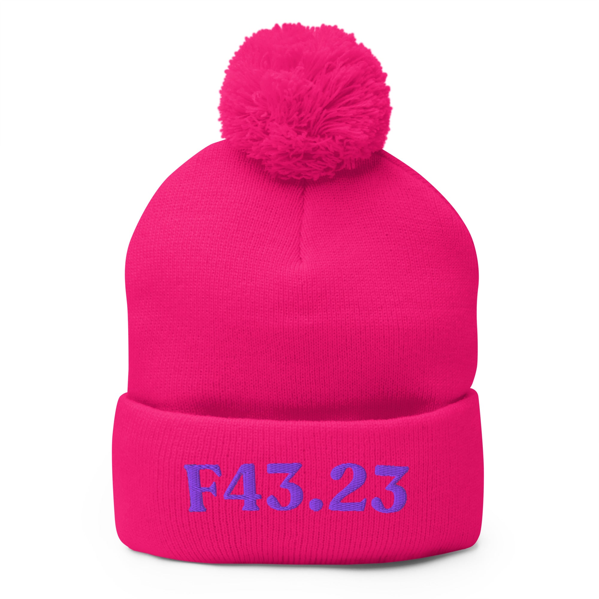 F43.23 Adjustment Disorder With Mixed Anxiety And Depression: Pom-Pom Beanie