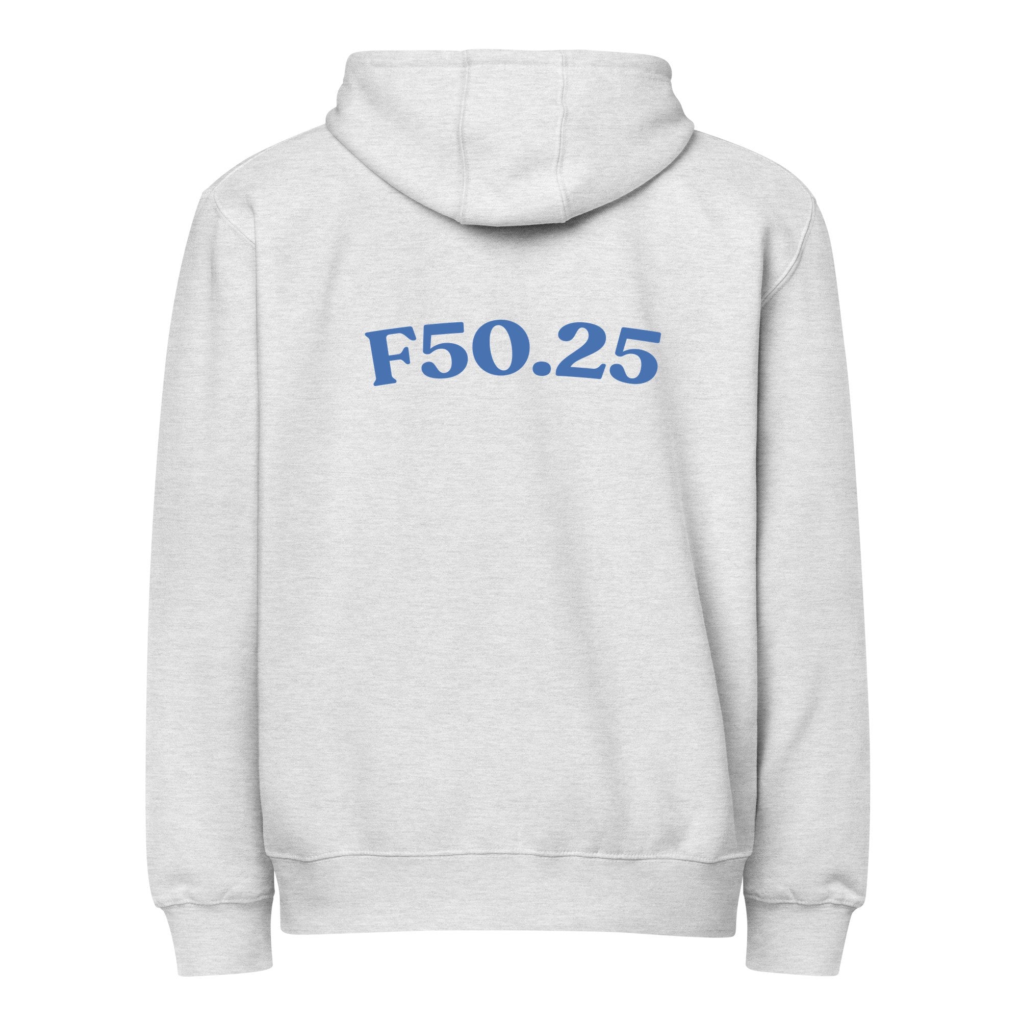 F50.25 | LS14003-back | heather-grey | darker-blue