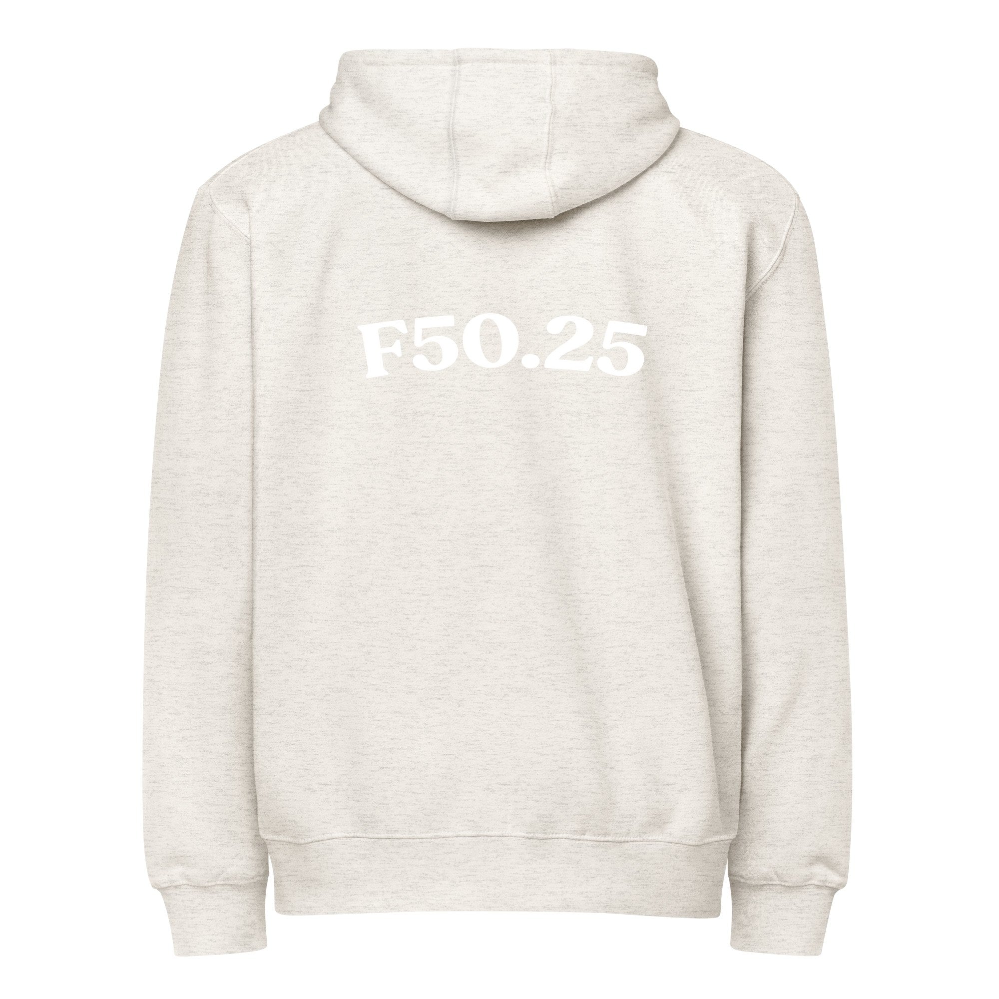 F50.25 | LS14003-back | oatmeal-heather | white