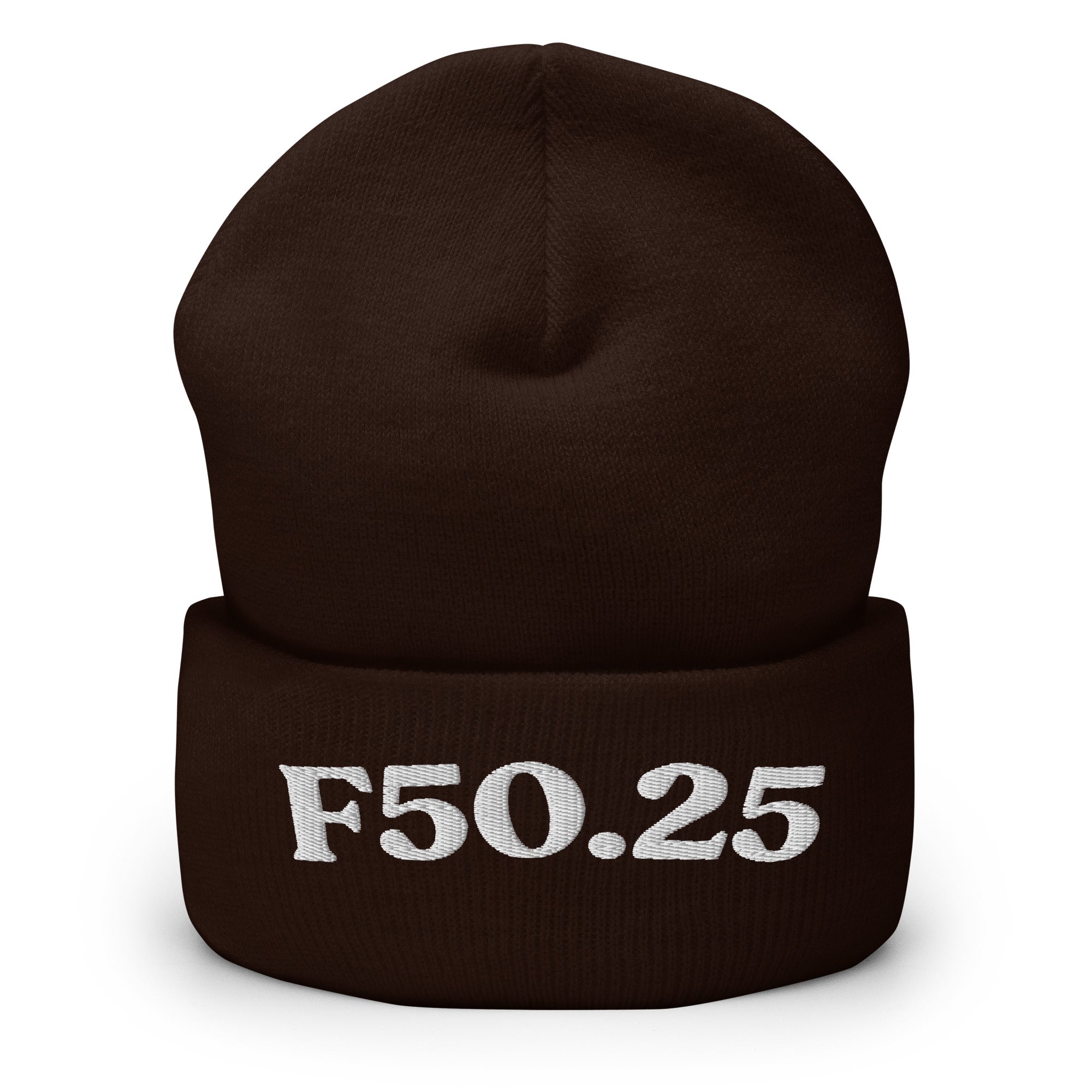F50.25_cuffed-266_brown_white_flat2