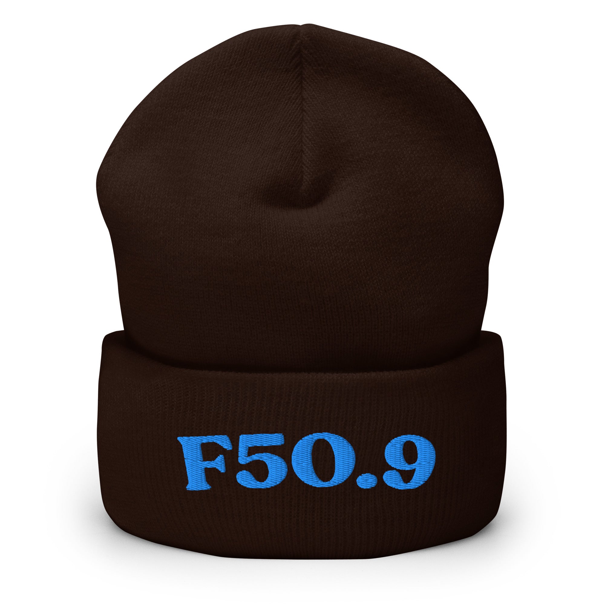 F50.9_cuffed-266_brown_aqua-teal_flat2