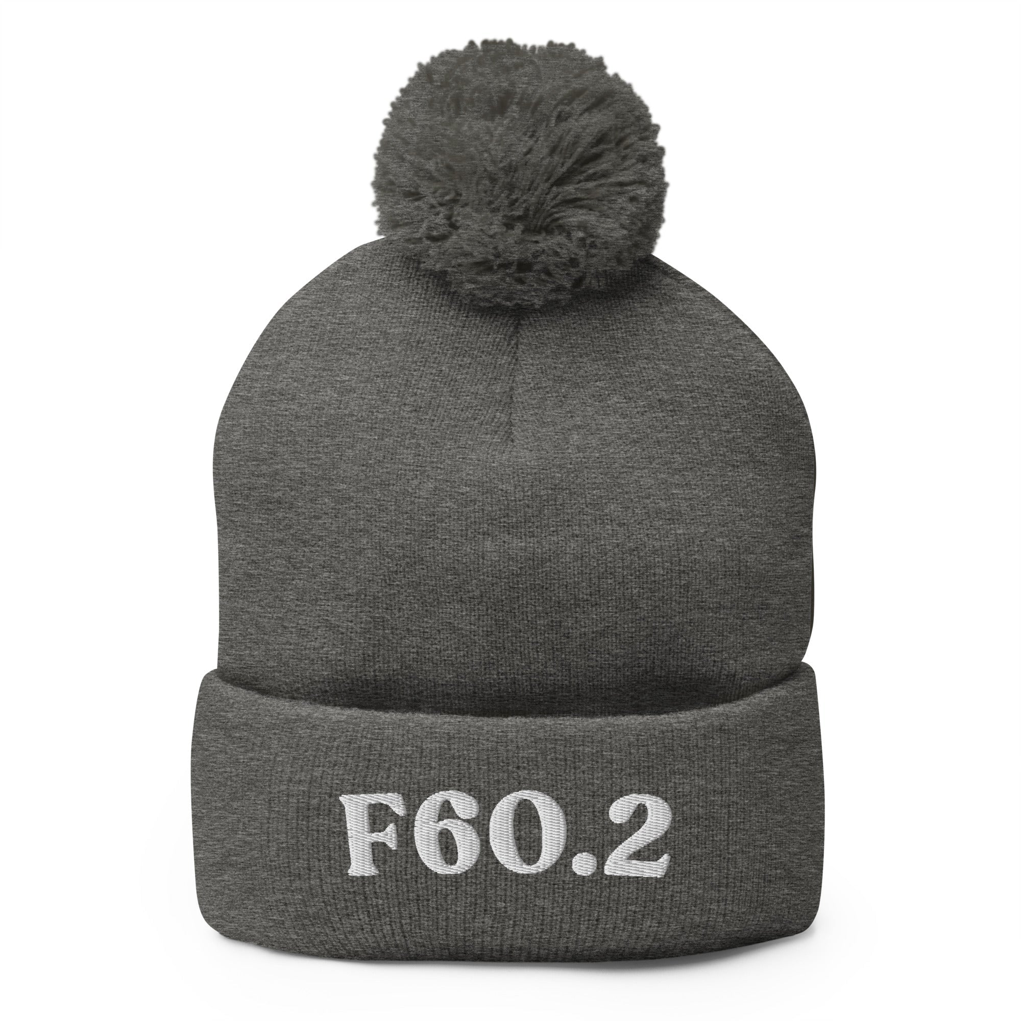 F60.2 | Product 93 | Dark Heather Grey | White
