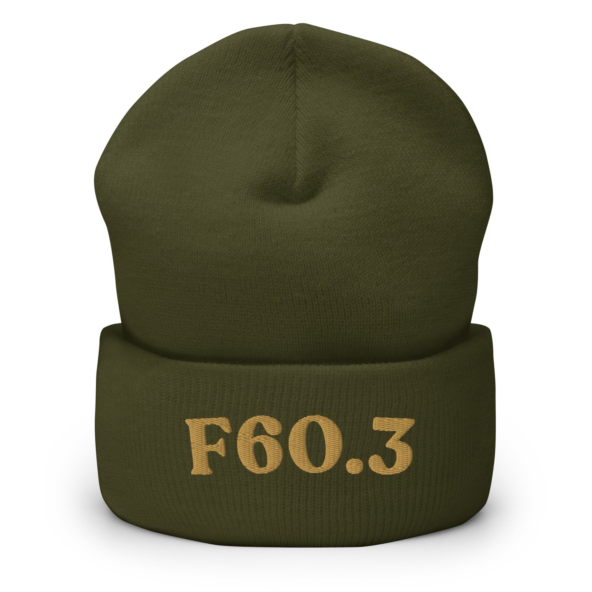 F60.3 cuffed beanie