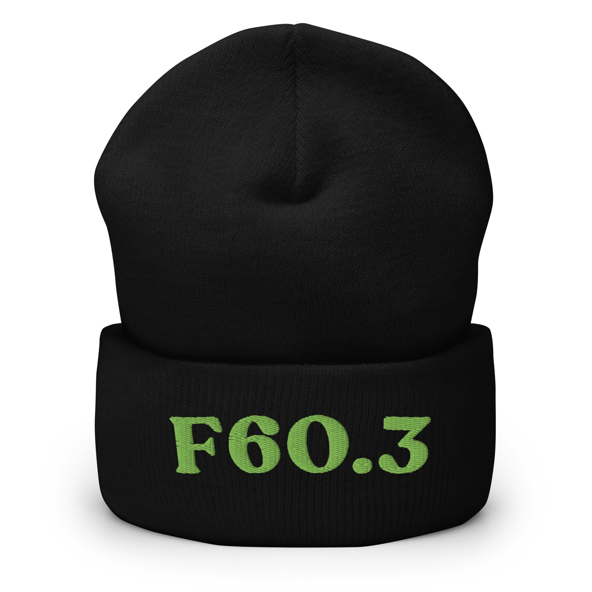 F60.3_cuffed-266_black_kiwi-green_flat2