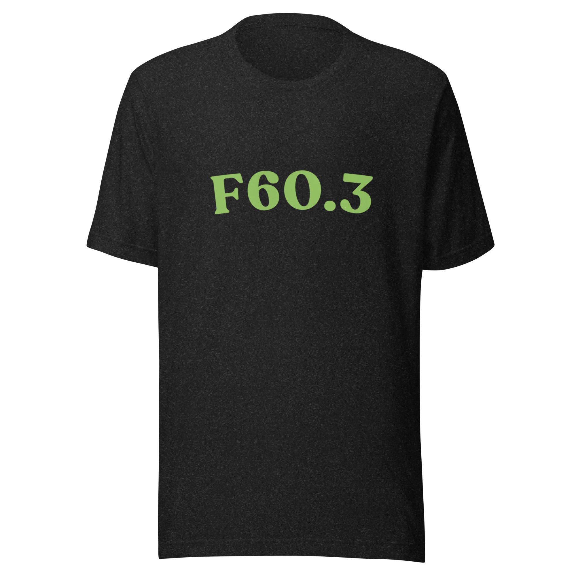 F60.3 | Product 71 | Black Heather | Green
