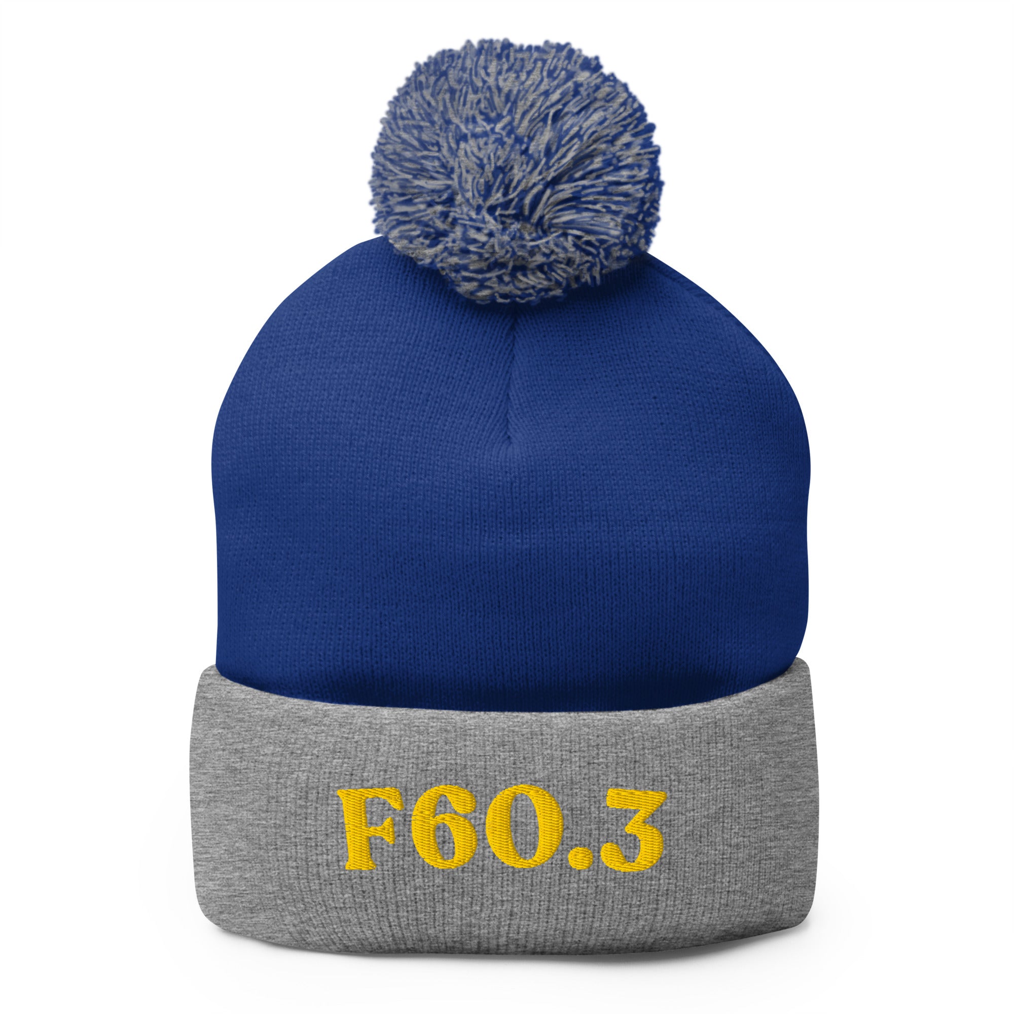 F60.3 Borderline Personality Disorder: Pom-Pom Beanie
