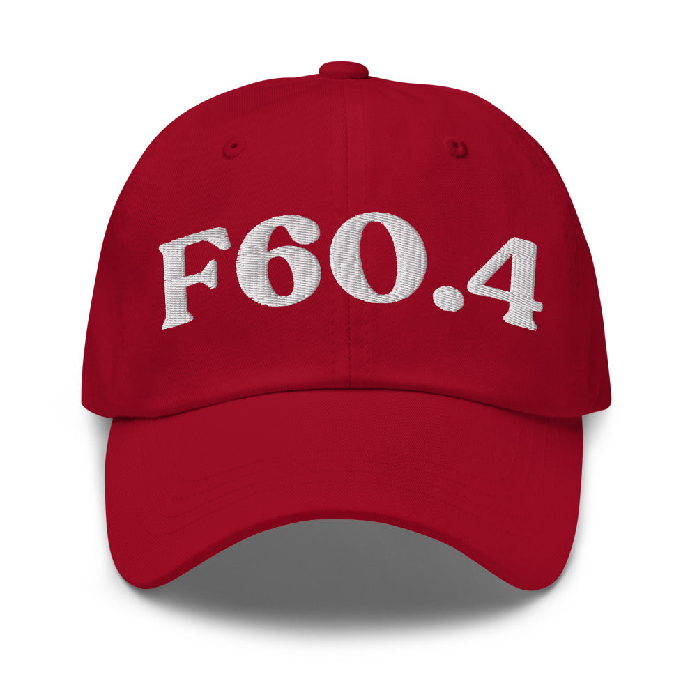 F60.4 | 206 | Cranberry | White