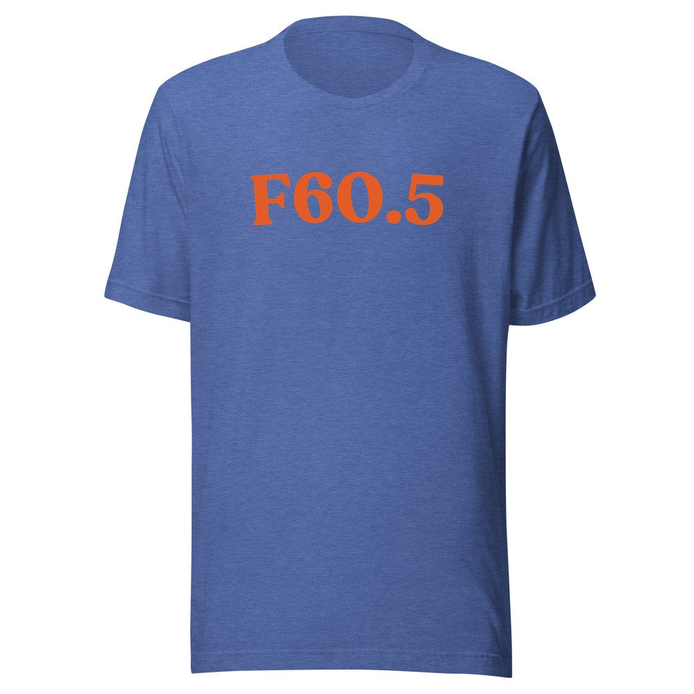 F60.5 | Heather True Royal | Orange