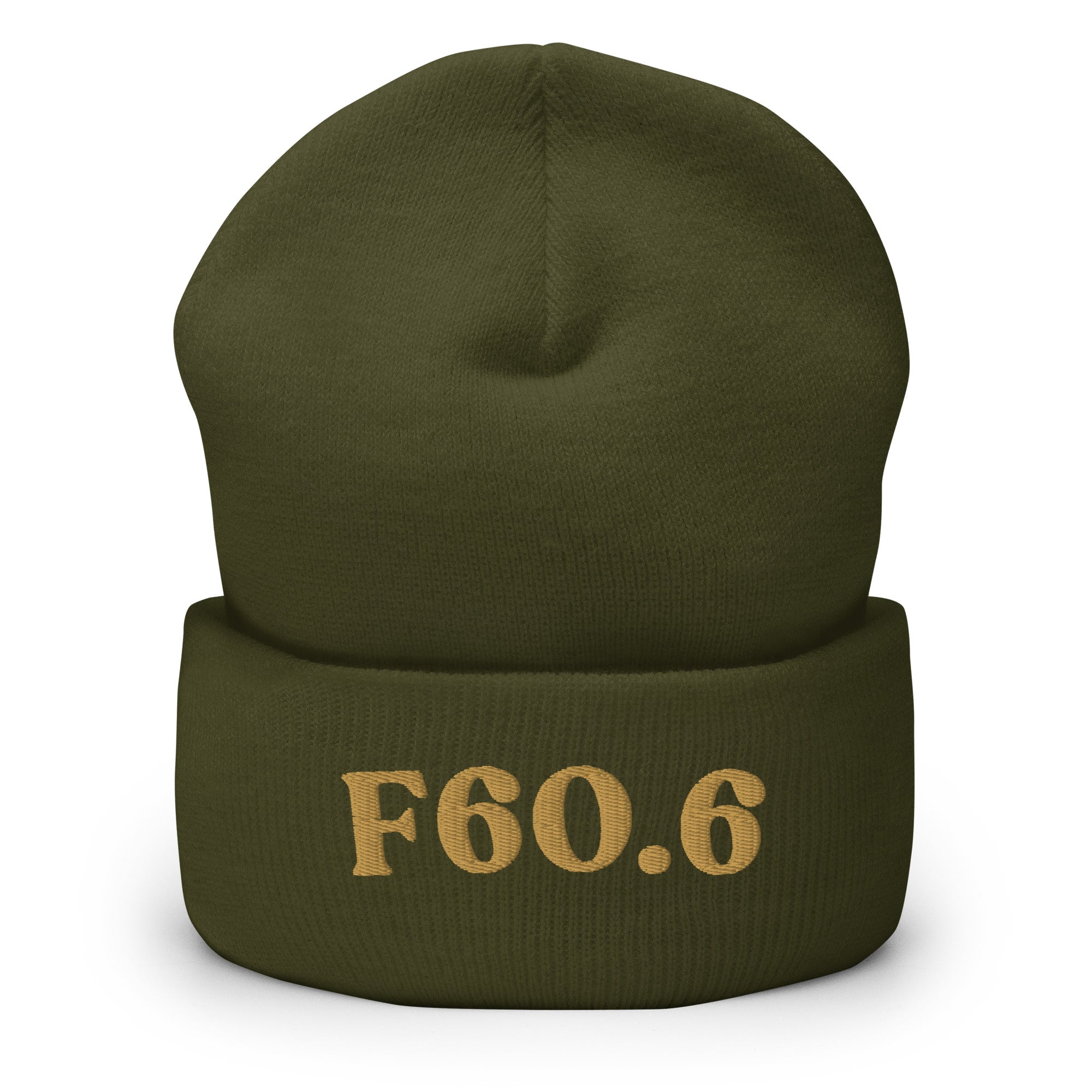 F60.6 cuffed beanie