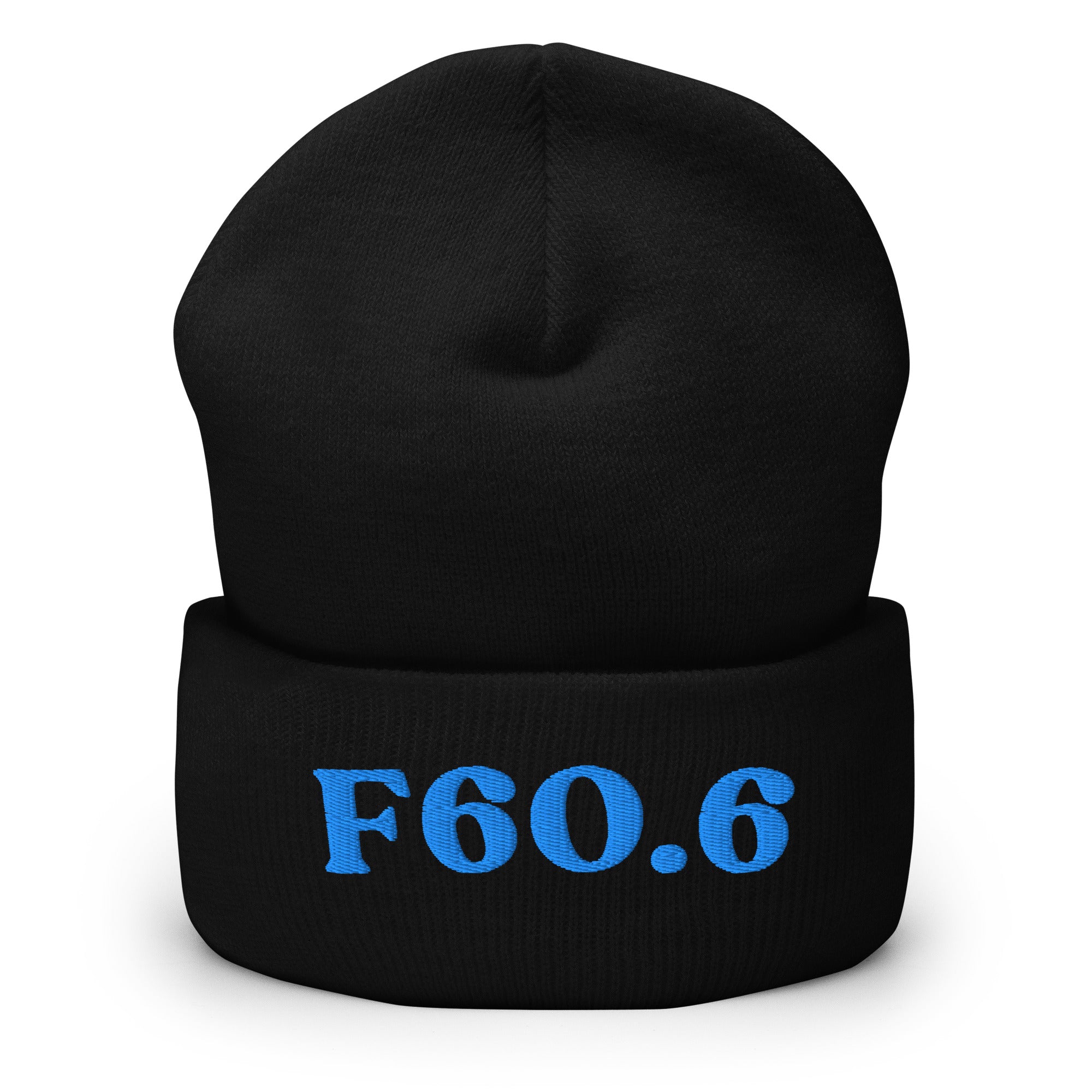 F60.6_cuffed-266_black_aqua-teal_flat2