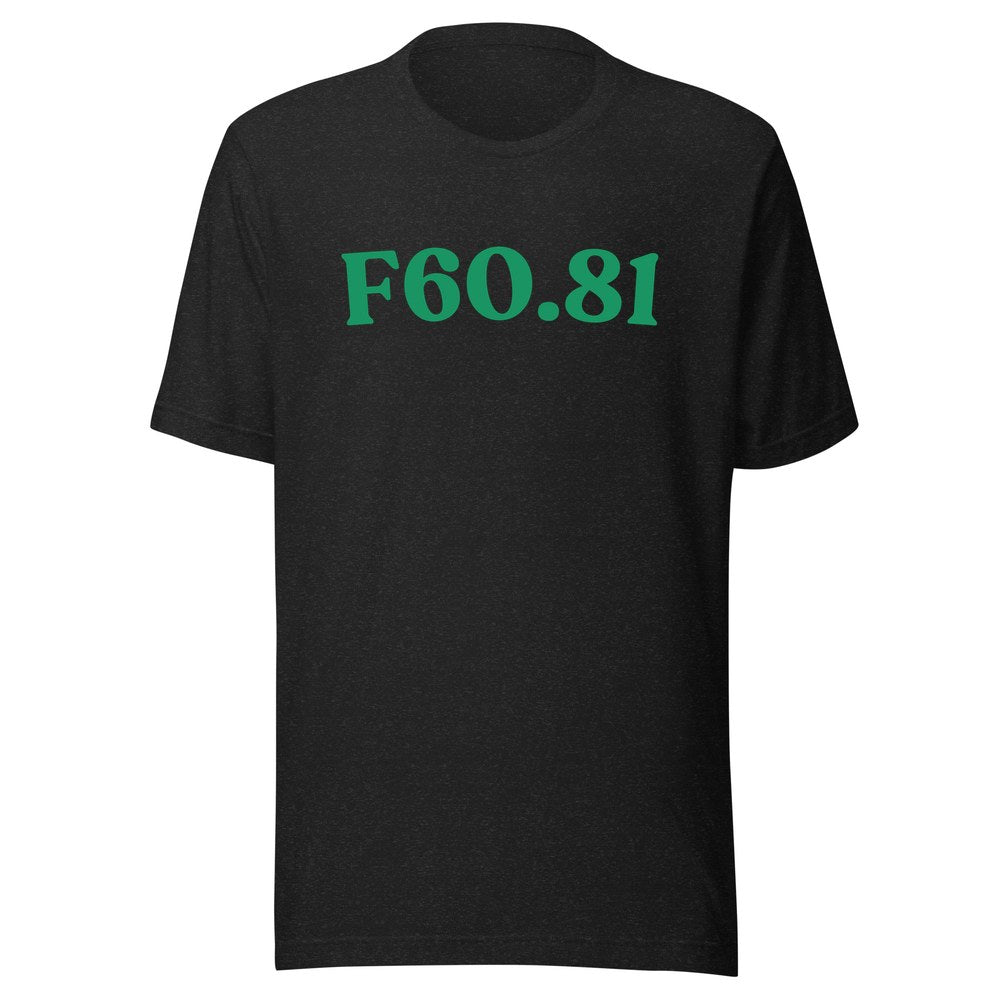 F60.81 | Black Heather | Green