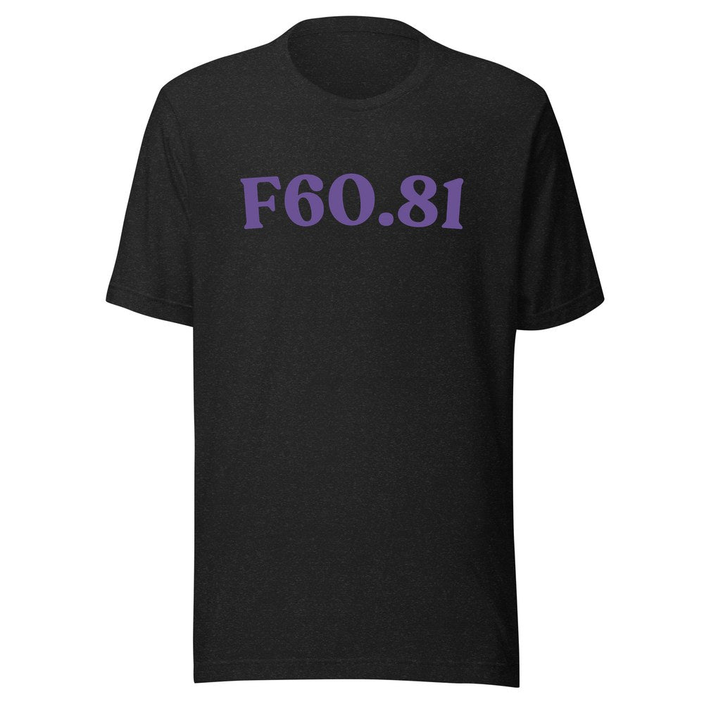 F60.81 | Black Heather | Purple