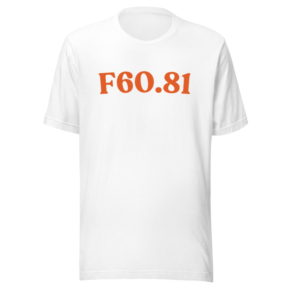 F60.81 | White | Orange