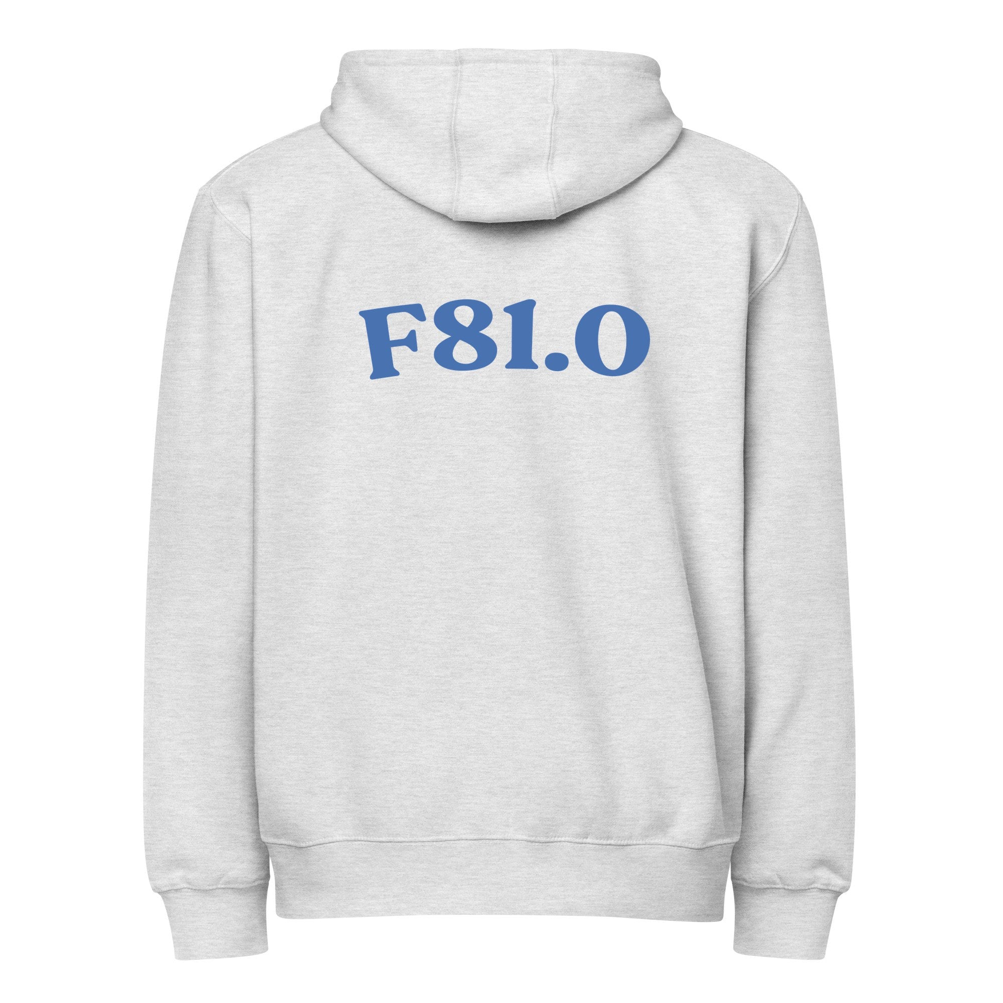 F81.0 | LS14003-back | heather-grey | darker-blue