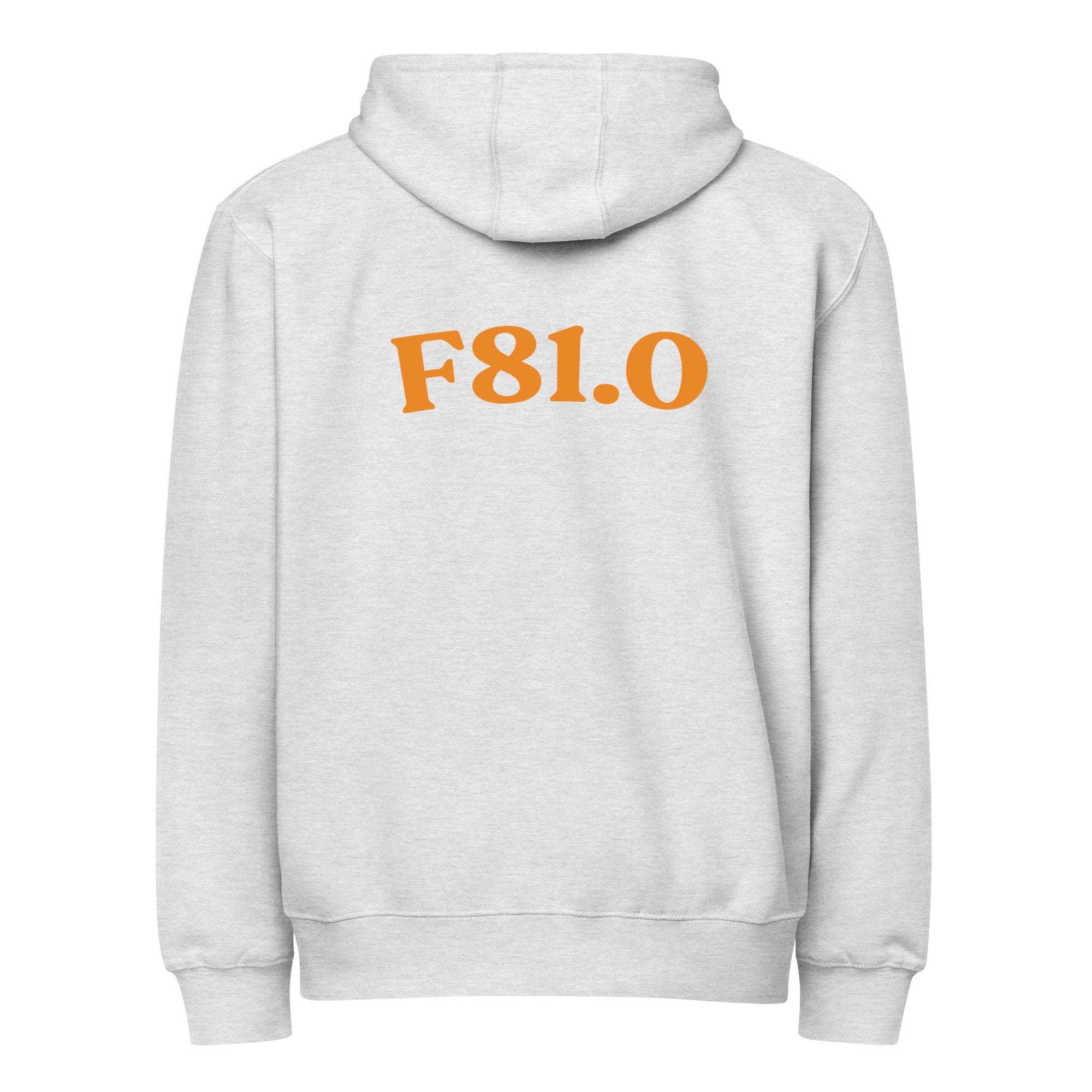 F81.0 | LS14003-back | heather-grey | orange