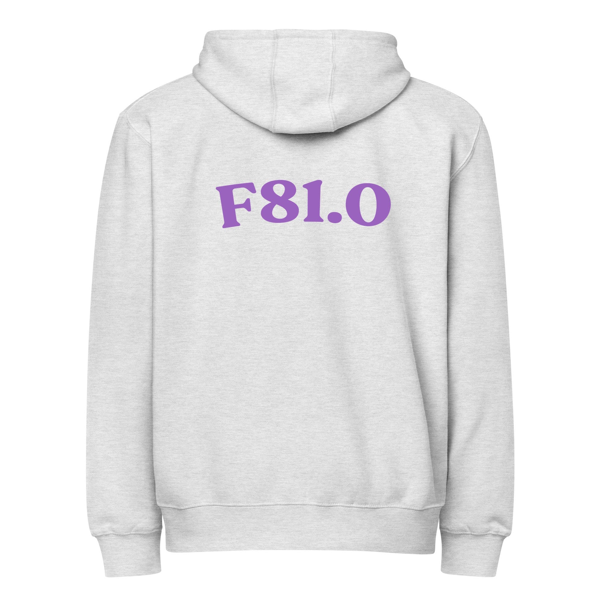 F81.0 | LS14003-back | heather-grey | purple