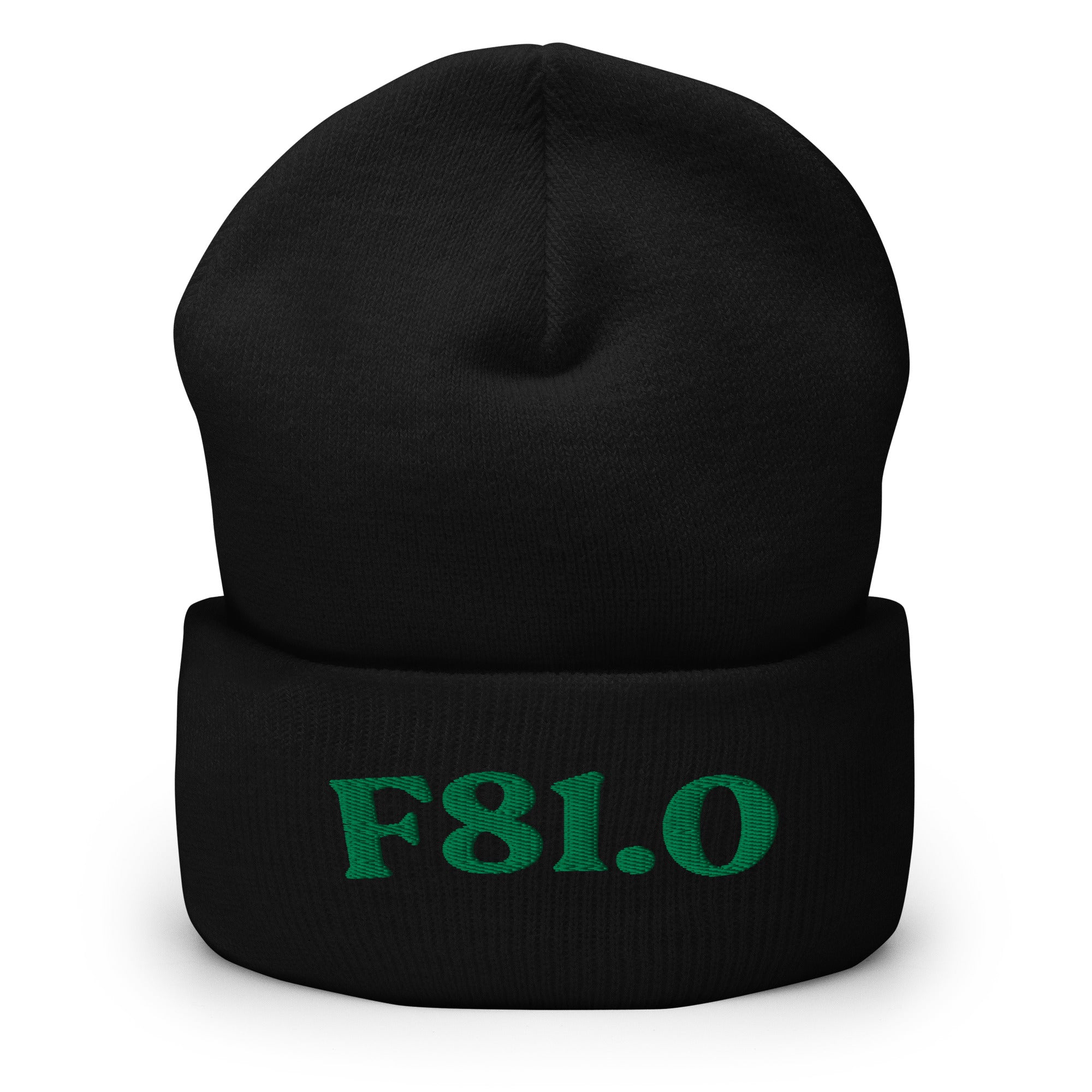 F81.0_cuffed-266_black_kelly-green_flat2