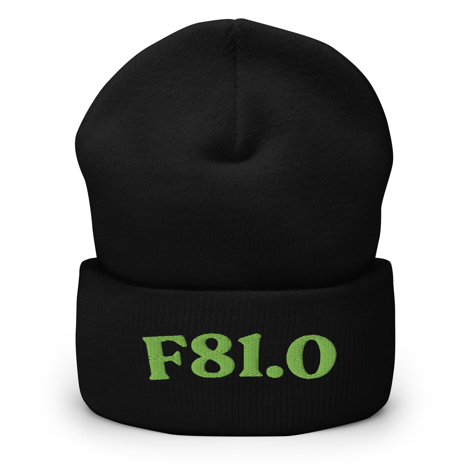 F81.0_cuffed-266_black_kiwi-green_flat2