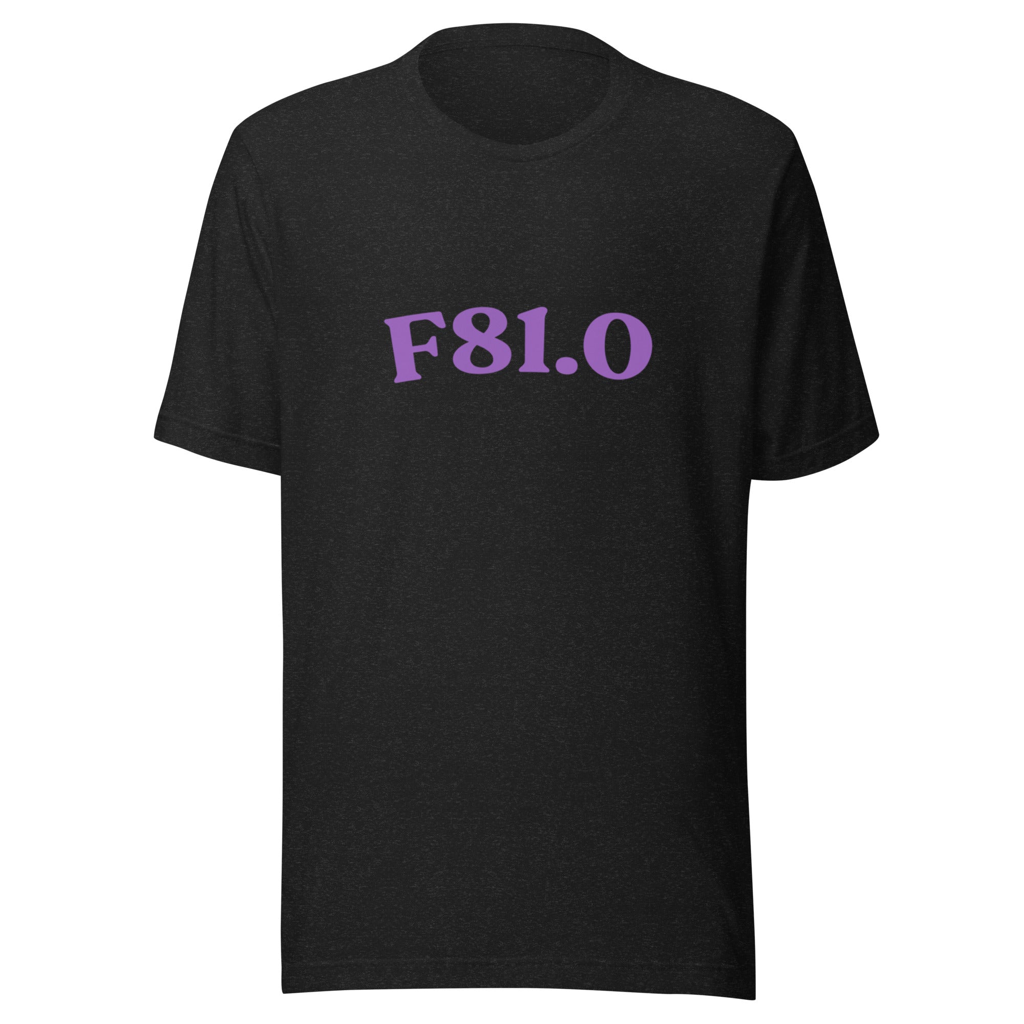F81.0 | Product 71 | Black Heather | Purple