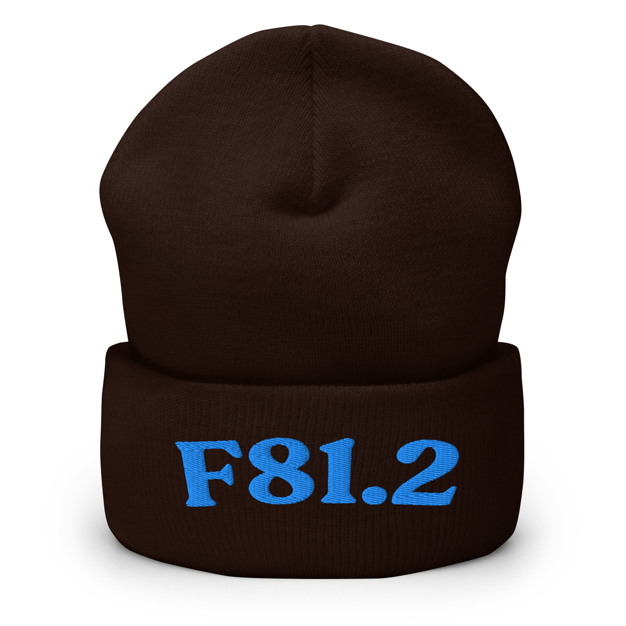 F81.2_cuffed-266_brown_aqua-teal_flat2
