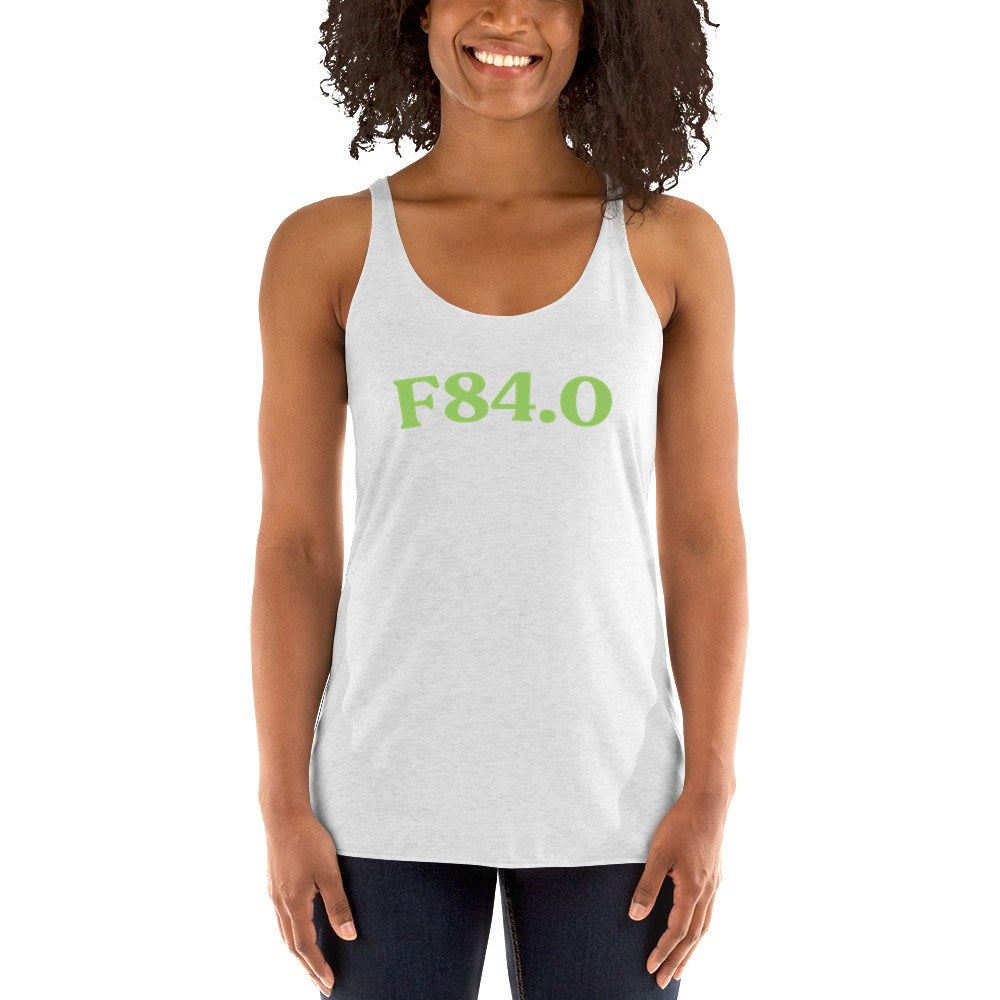 F84.0 | 6733 | heather-white | green