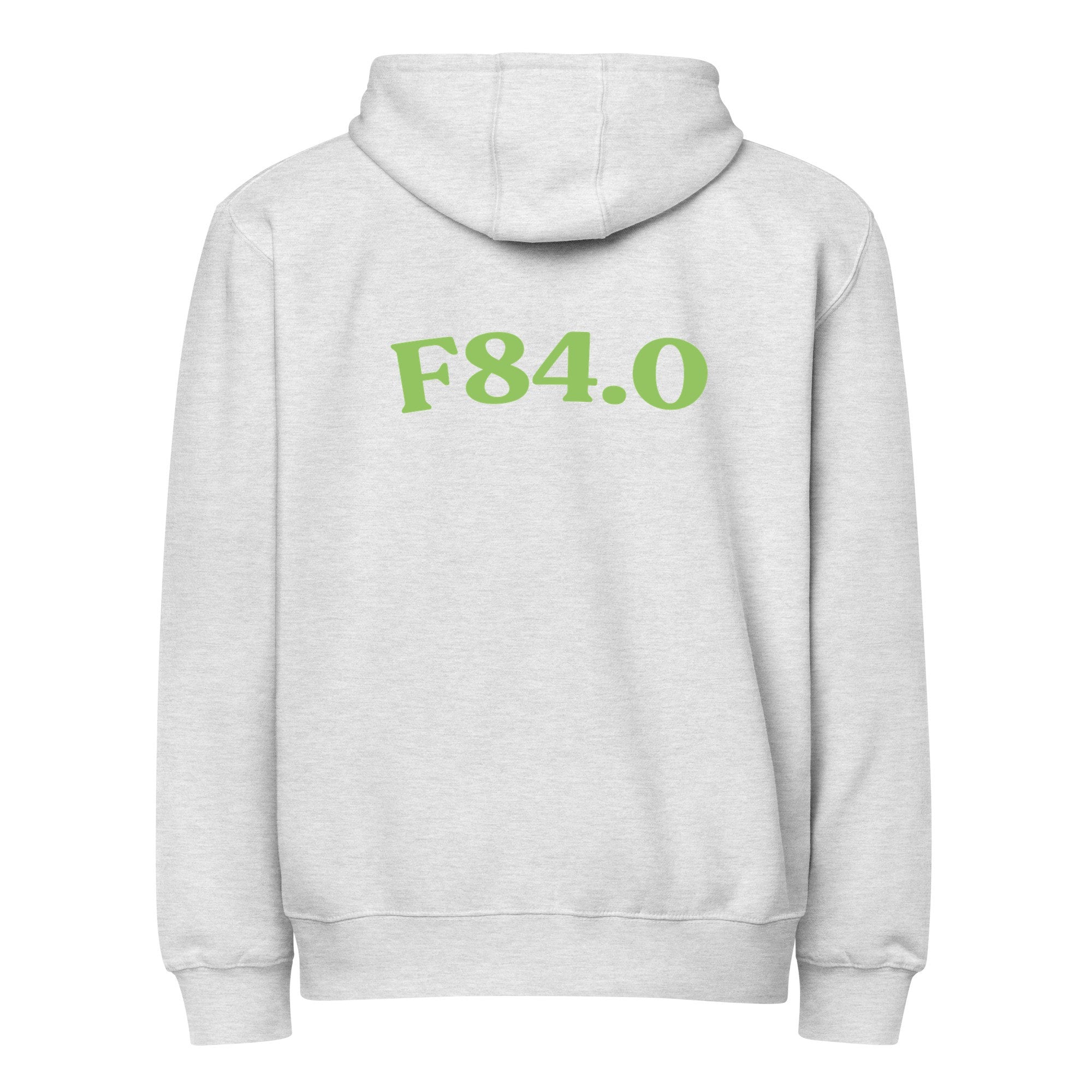 F84.0 | LS14003-back | heather-grey | green