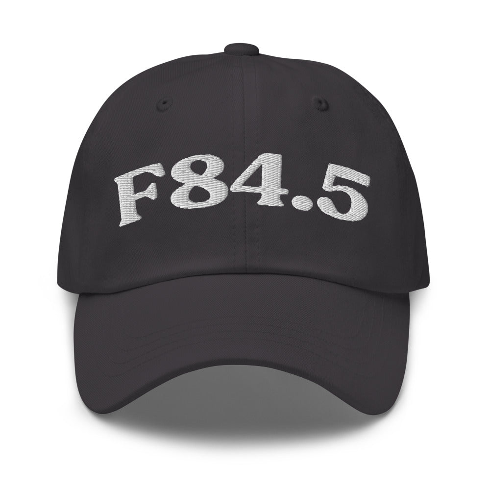 F84.5 | 206 | Dark Grey | White
