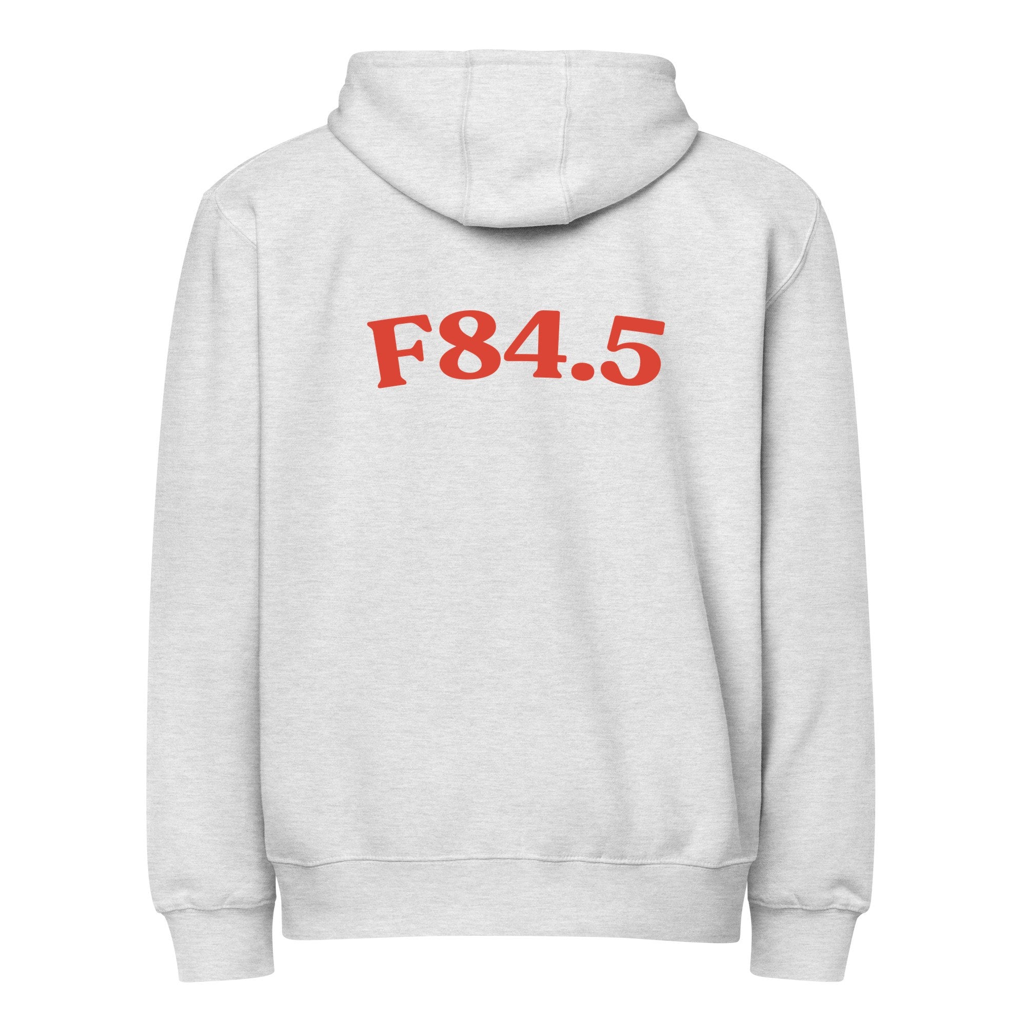 F84.5 | LS14003-back | heather-grey | red