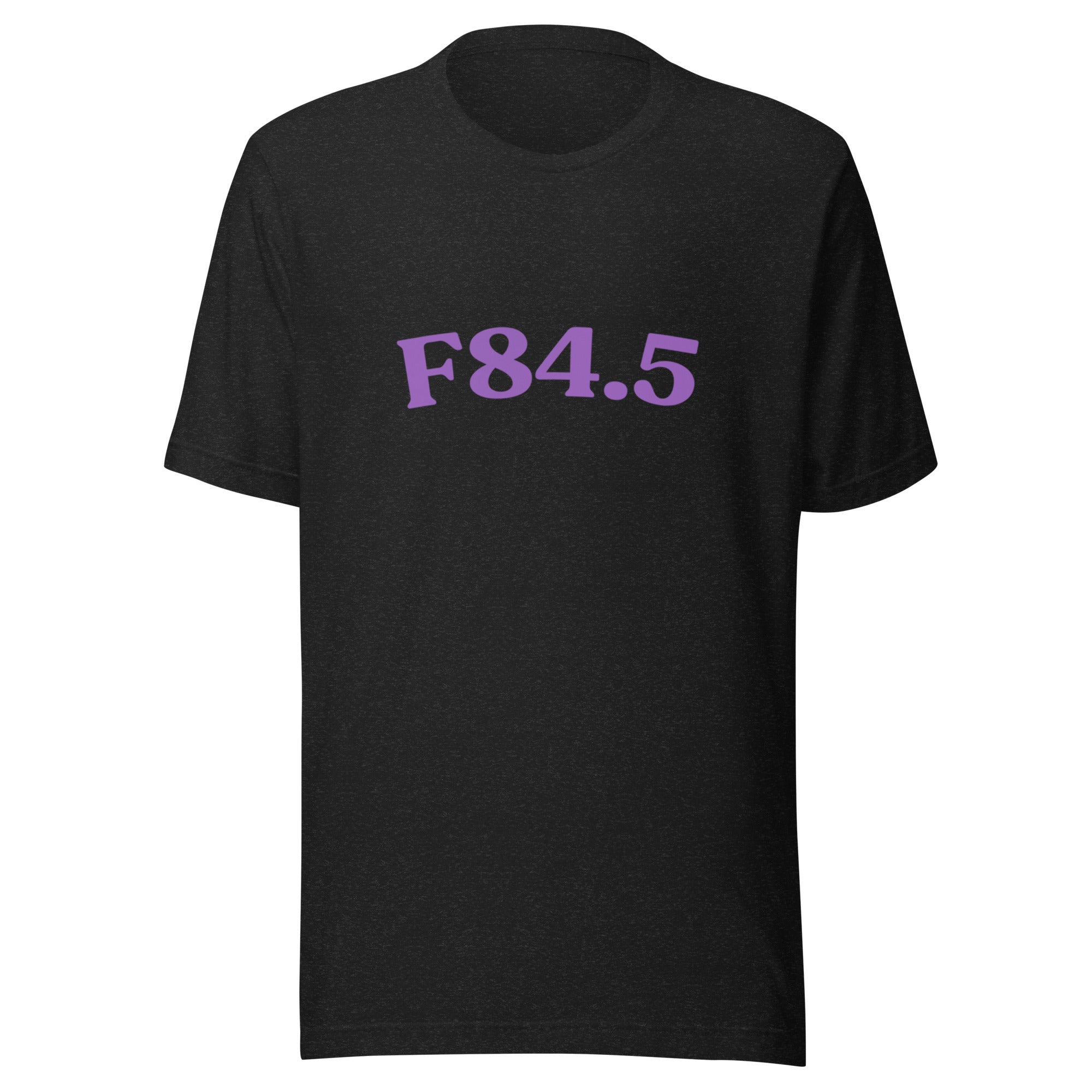 F84.5 | Product 71 | Black Heather | Purple