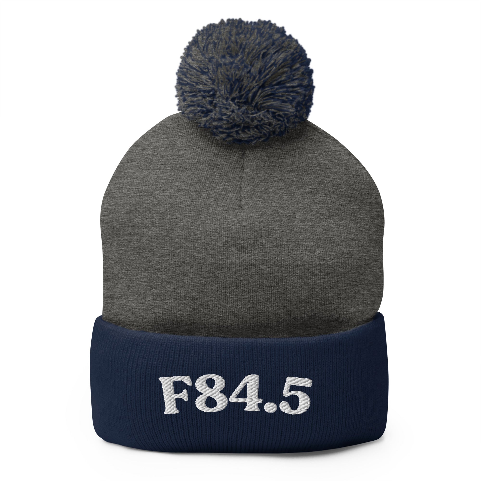 F84.5 | Product 93 | Dark Heather Grey/ Navy | White